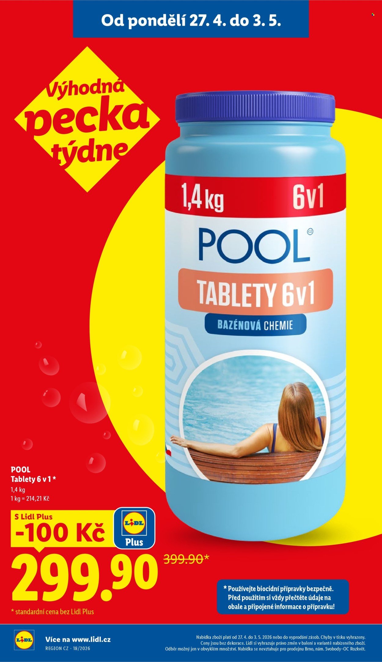 LIDL leták - Spotřební zboží (2026-04-27 - 2026-05-03)