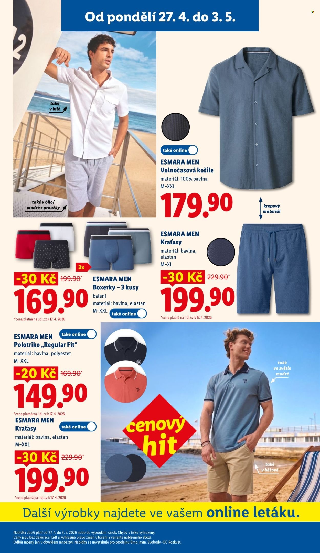 LIDL leták - Spotřební zboží (2026-04-27 - 2026-05-03)