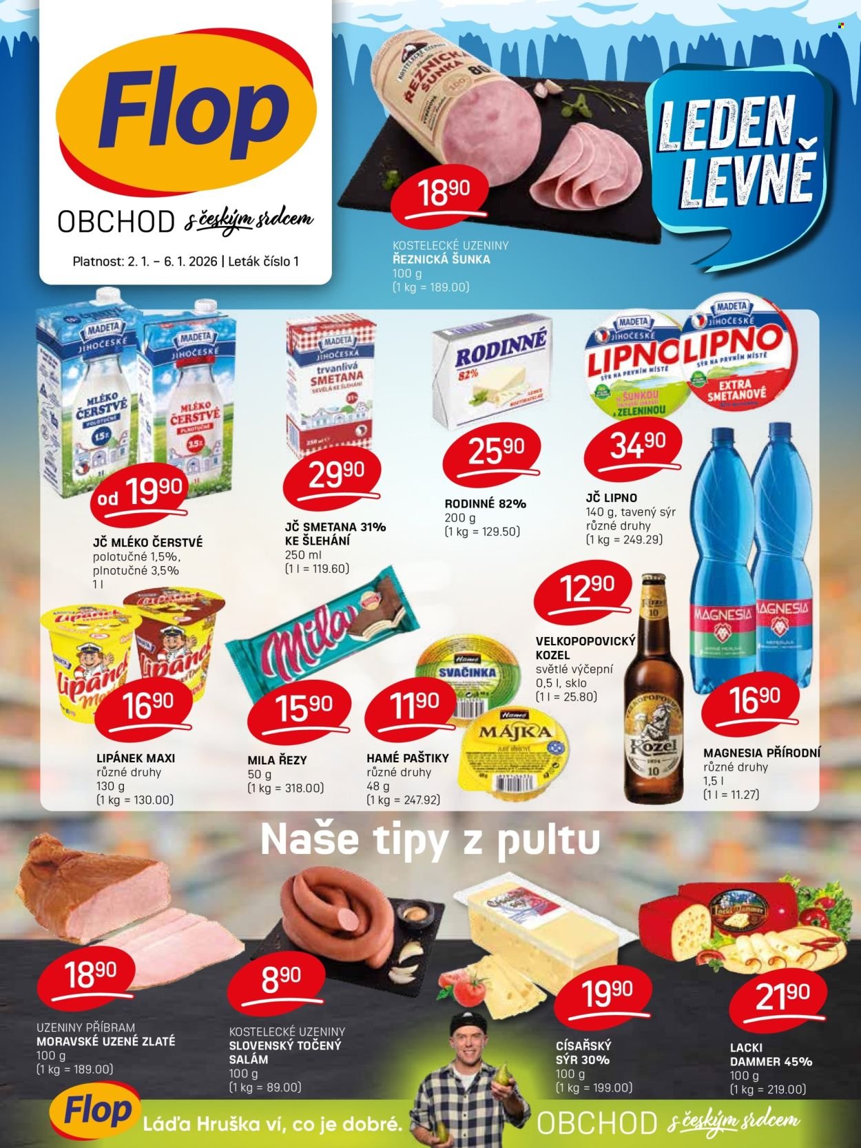 FLOP leták - Od pátku 2.1.2026 (2026-01-02 - 2026-01-06)