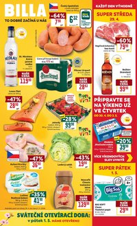 BILLA leták - Malý leták (2026-04-29 - 2026-05-05)