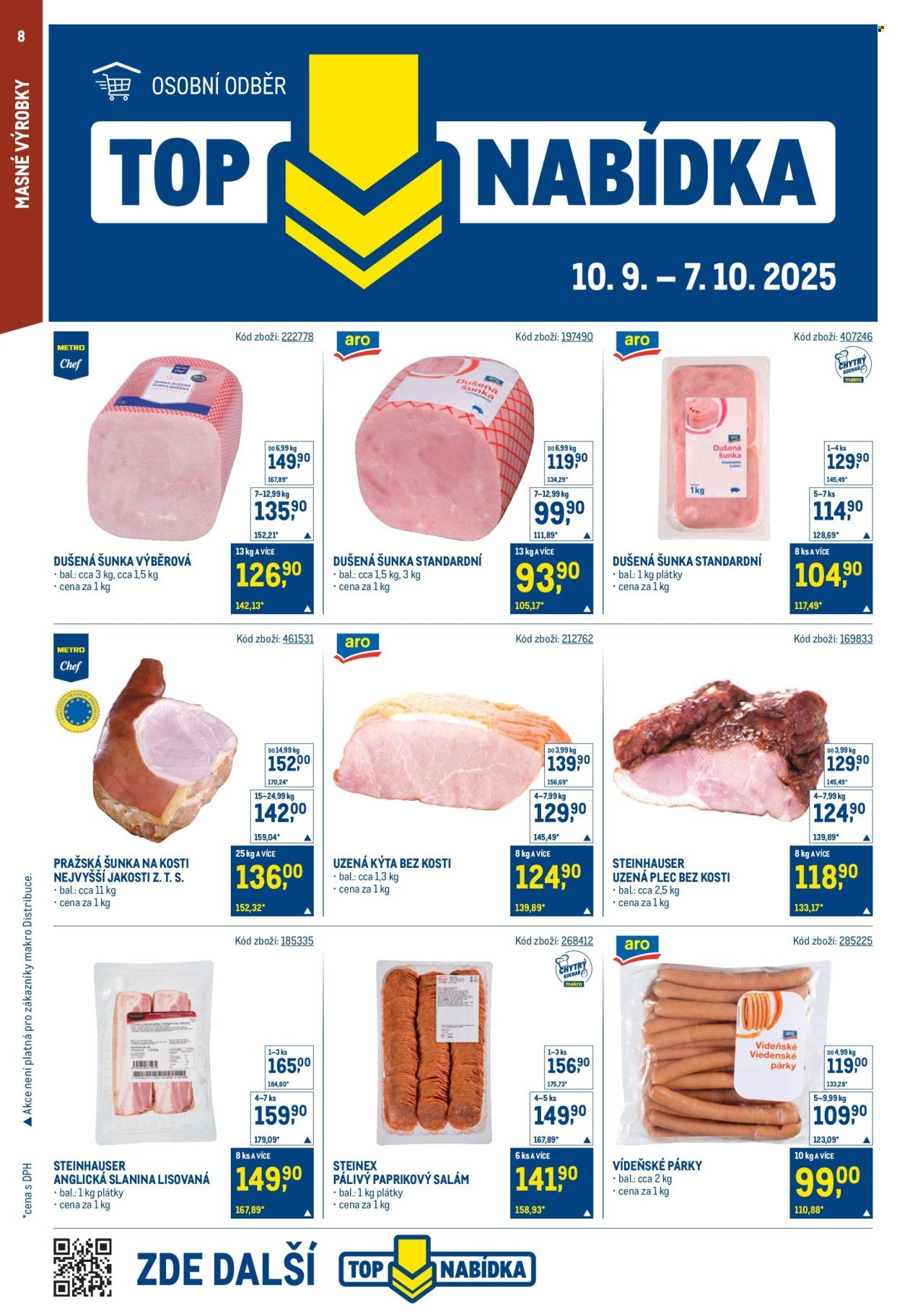 MAKRO leták - Gastronomie (2025-09-24 - 2025-10-07)