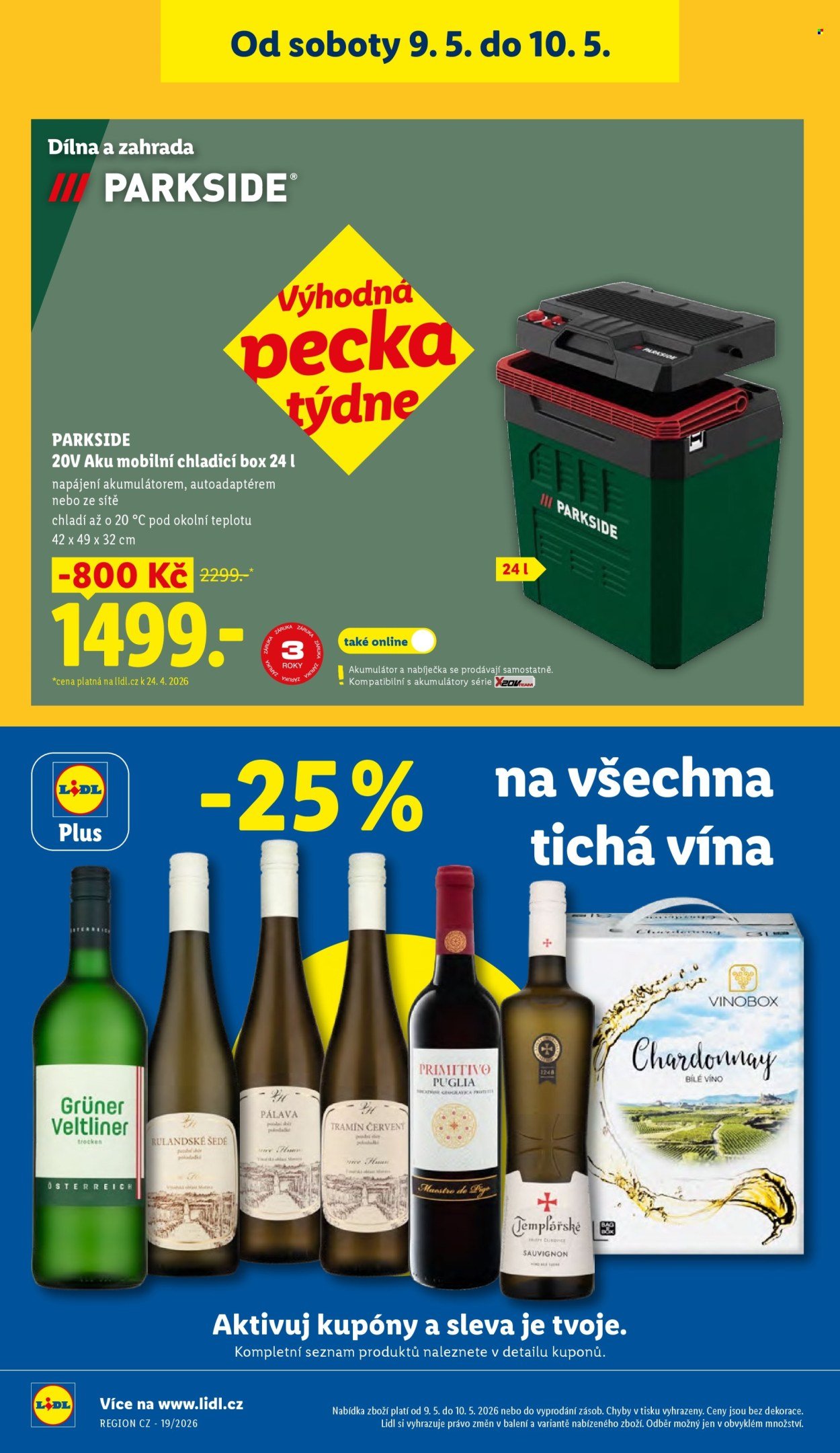 LIDL leták - Spotřební zboží (2026-05-04 - 2026-05-10)