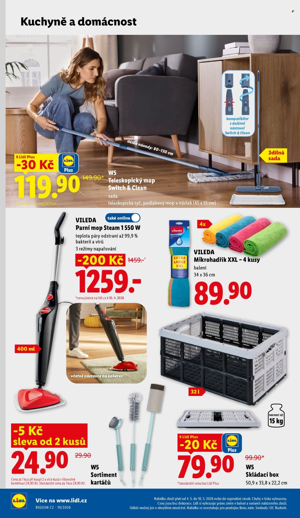 LIDL leták - Spotřební zboží (2026-05-04 - 2026-05-10)