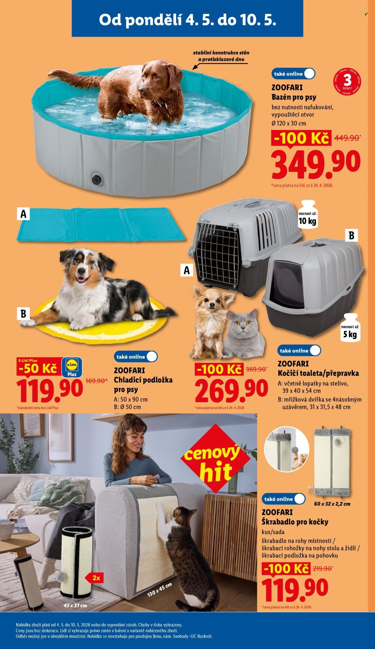 LIDL leták - Spotřební zboží (2026-05-04 - 2026-05-10)