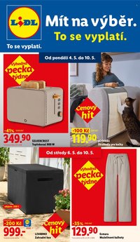 LIDL leták - Spotřební zboží (2026-05-04 - 2026-05-10)