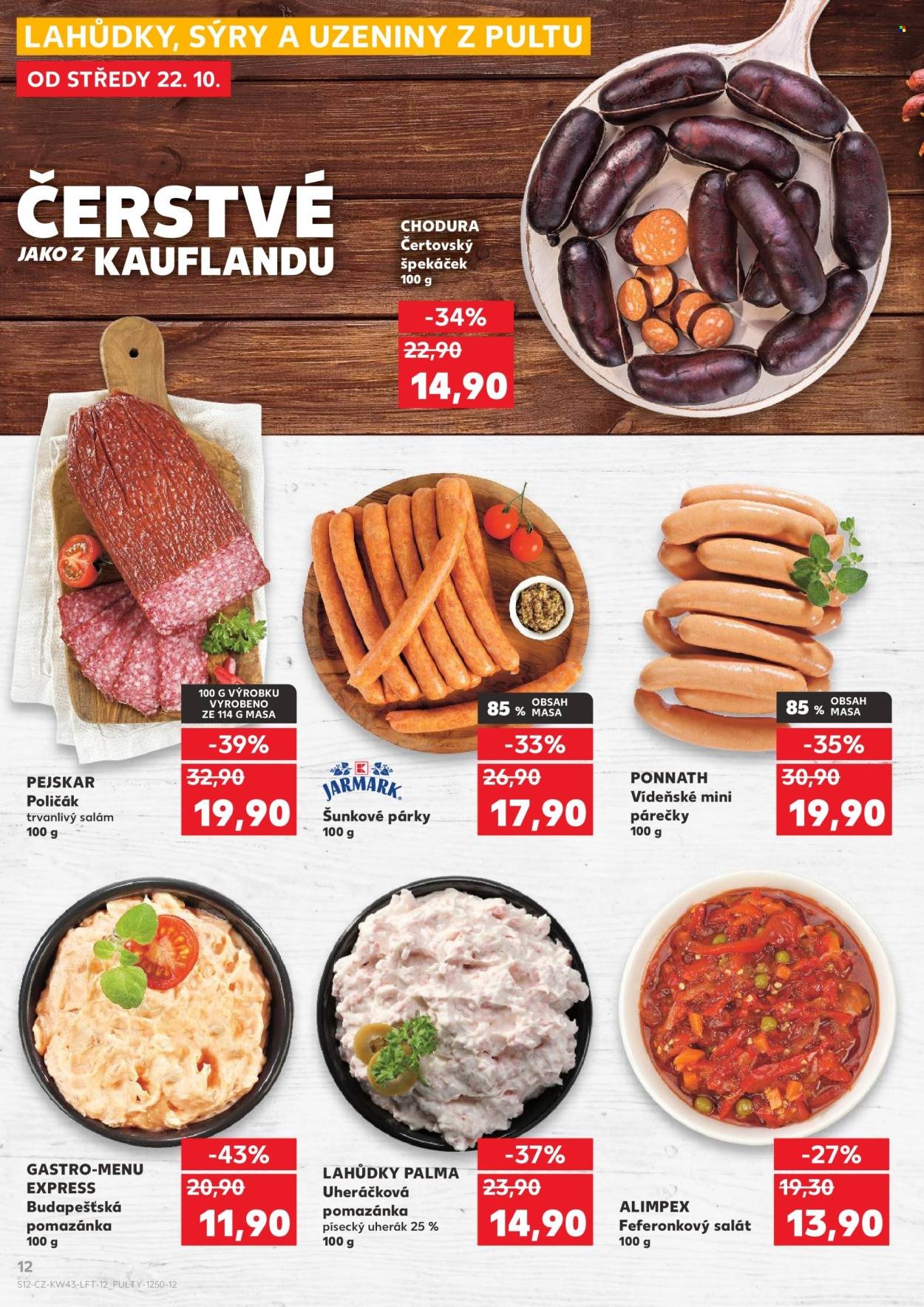 KAUFLAND leták - Od středy 22.10.2025 (2025-10-22 - 2025-10-27)