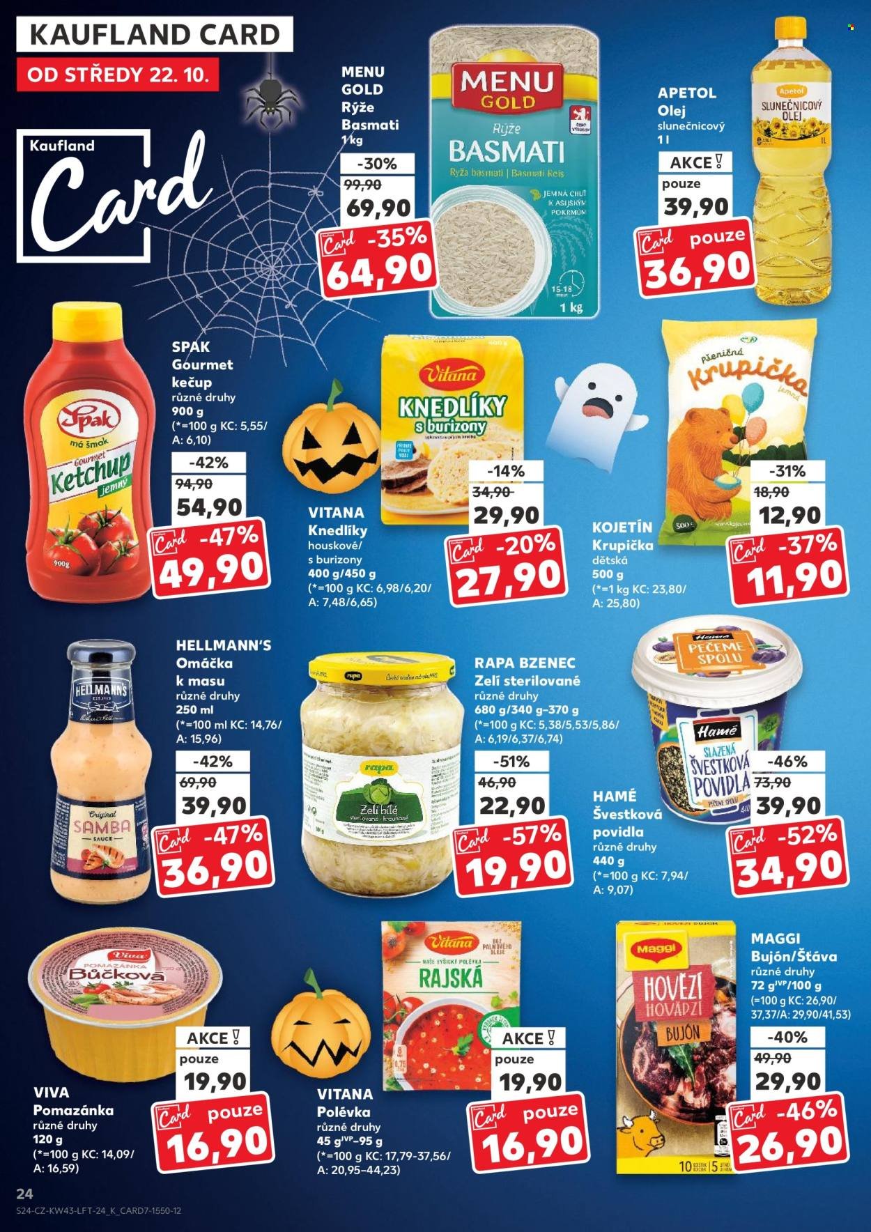 KAUFLAND leták - Od středy 22.10.2025 (2025-10-22 - 2025-10-27)