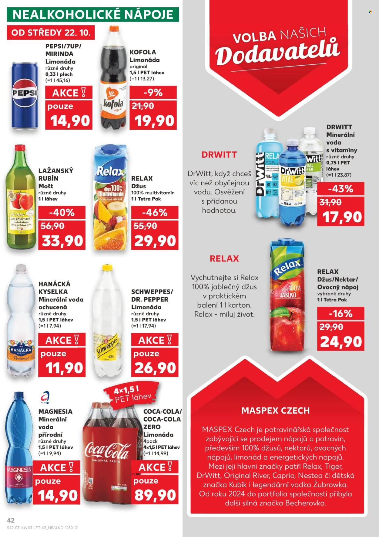 KAUFLAND leták - Od středy 22.10.2025 (2025-10-22 - 2025-10-27)