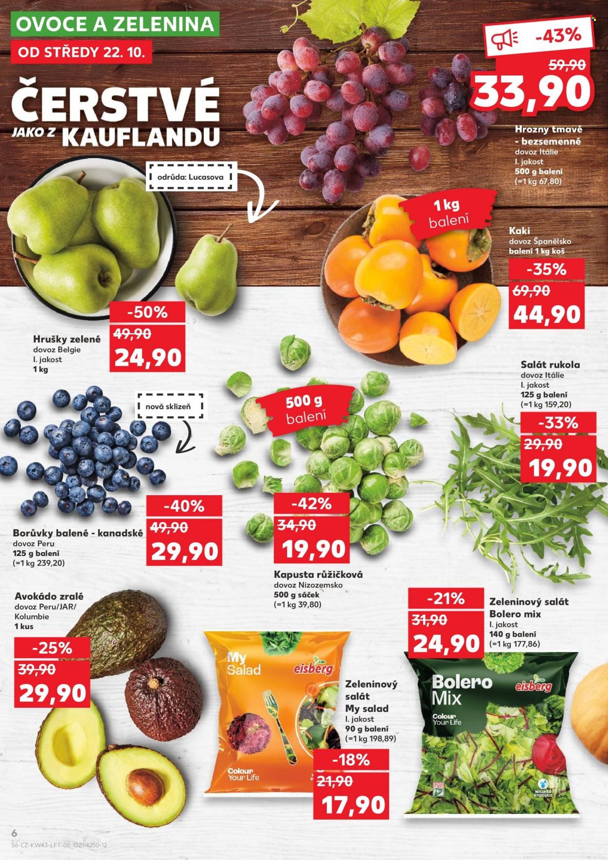 KAUFLAND leták - Od středy 22.10.2025 (2025-10-22 - 2025-10-27)