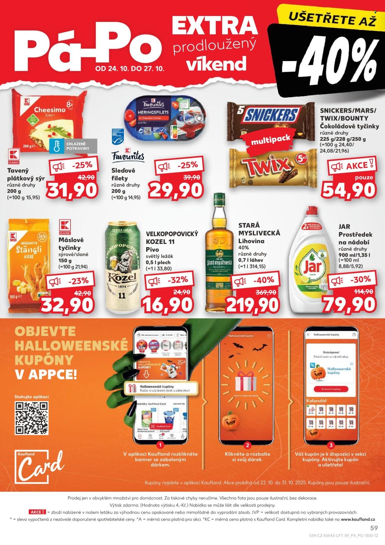 KAUFLAND leták - Od středy 22.10.2025 (2025-10-22 - 2025-10-27)