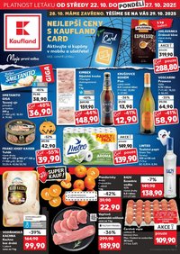 KAUFLAND leták - Od středy 22.10.2025 (2025-10-22 - 2025-10-27)