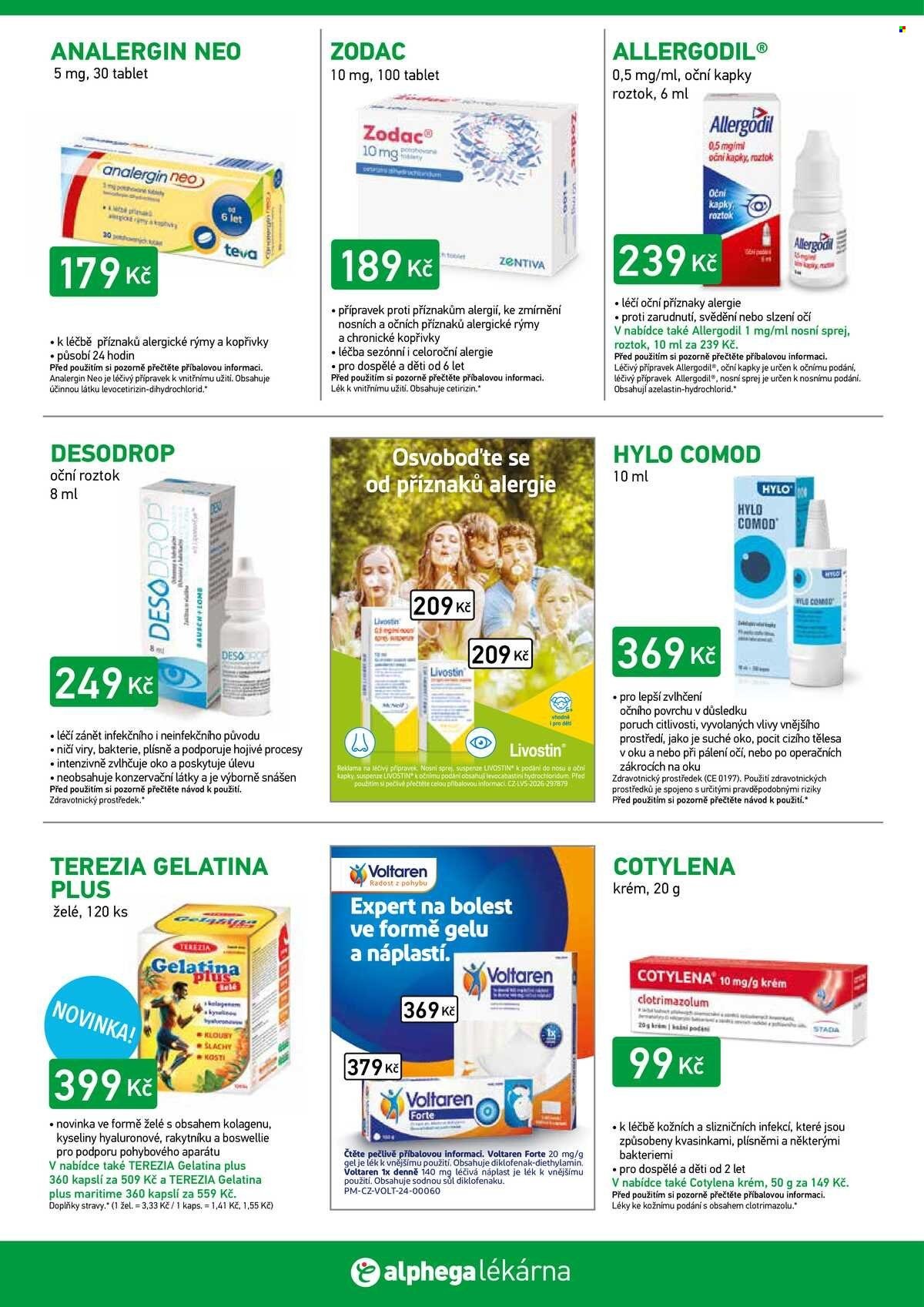 ALPHEGA LÉKÁRNA leták - Od středy 1.4.2026 (2026-04-01 - 2026-04-30)