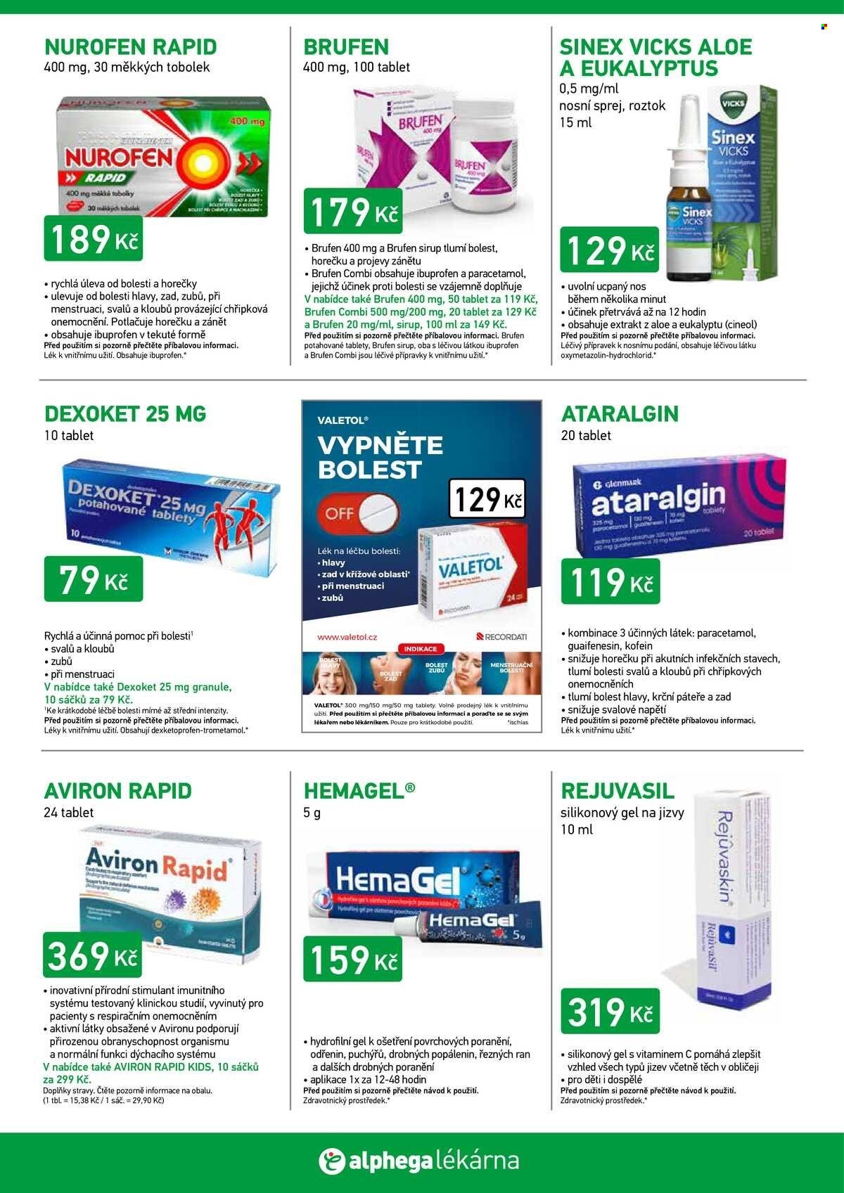 ALPHEGA LÉKÁRNA leták - Od středy 1.4.2026 (2026-04-01 - 2026-04-30)