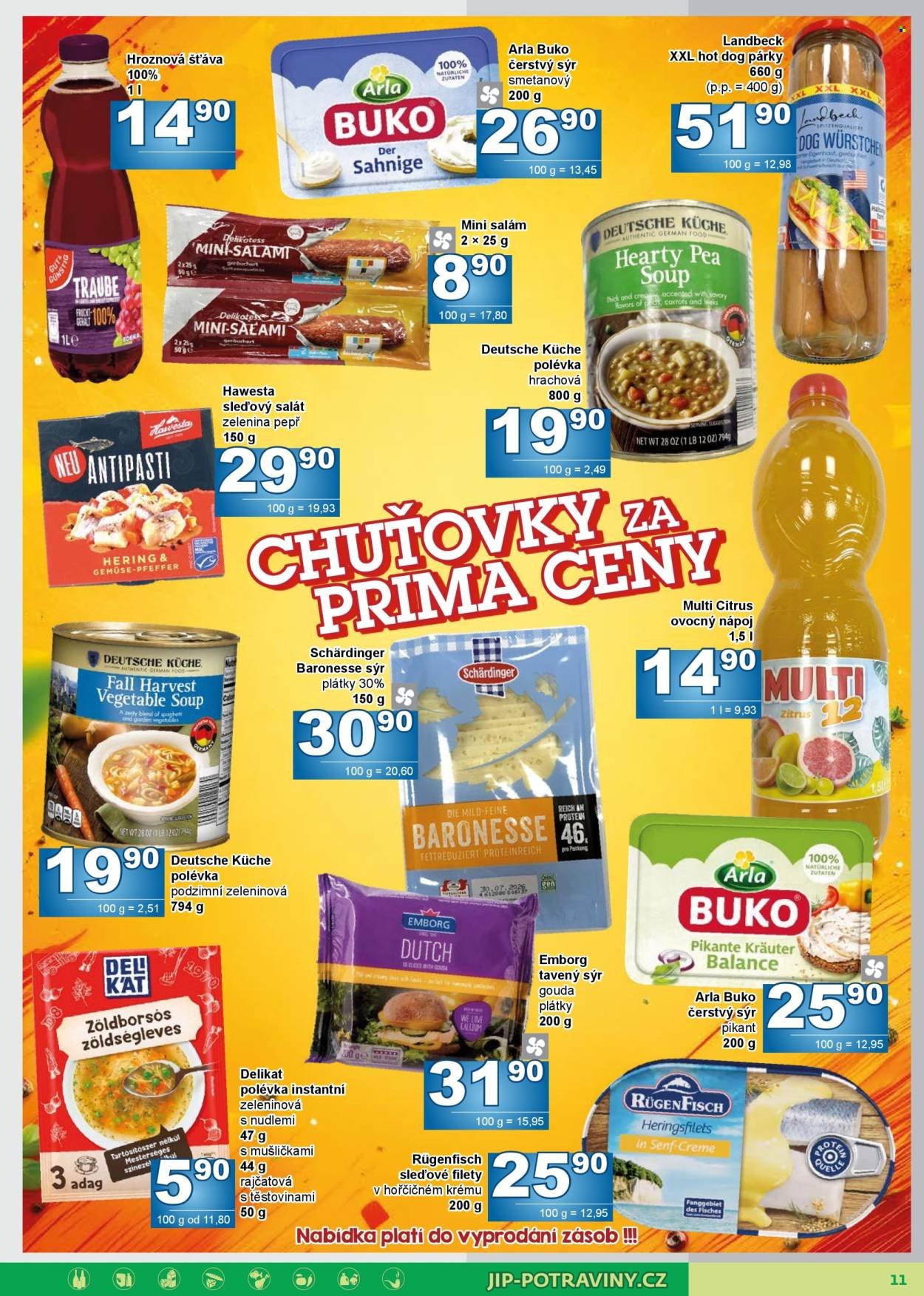 JIP leták - Potraviny pro každého