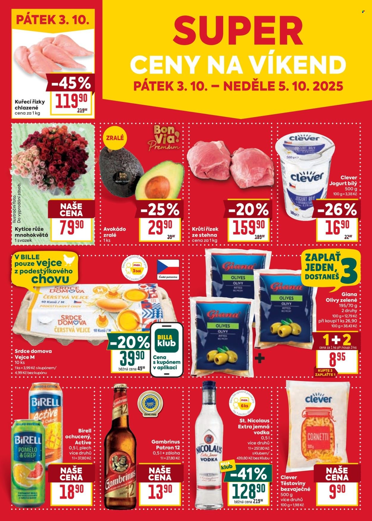 BILLA leták - Velký leták (2025-10-01 - 2025-10-07)
