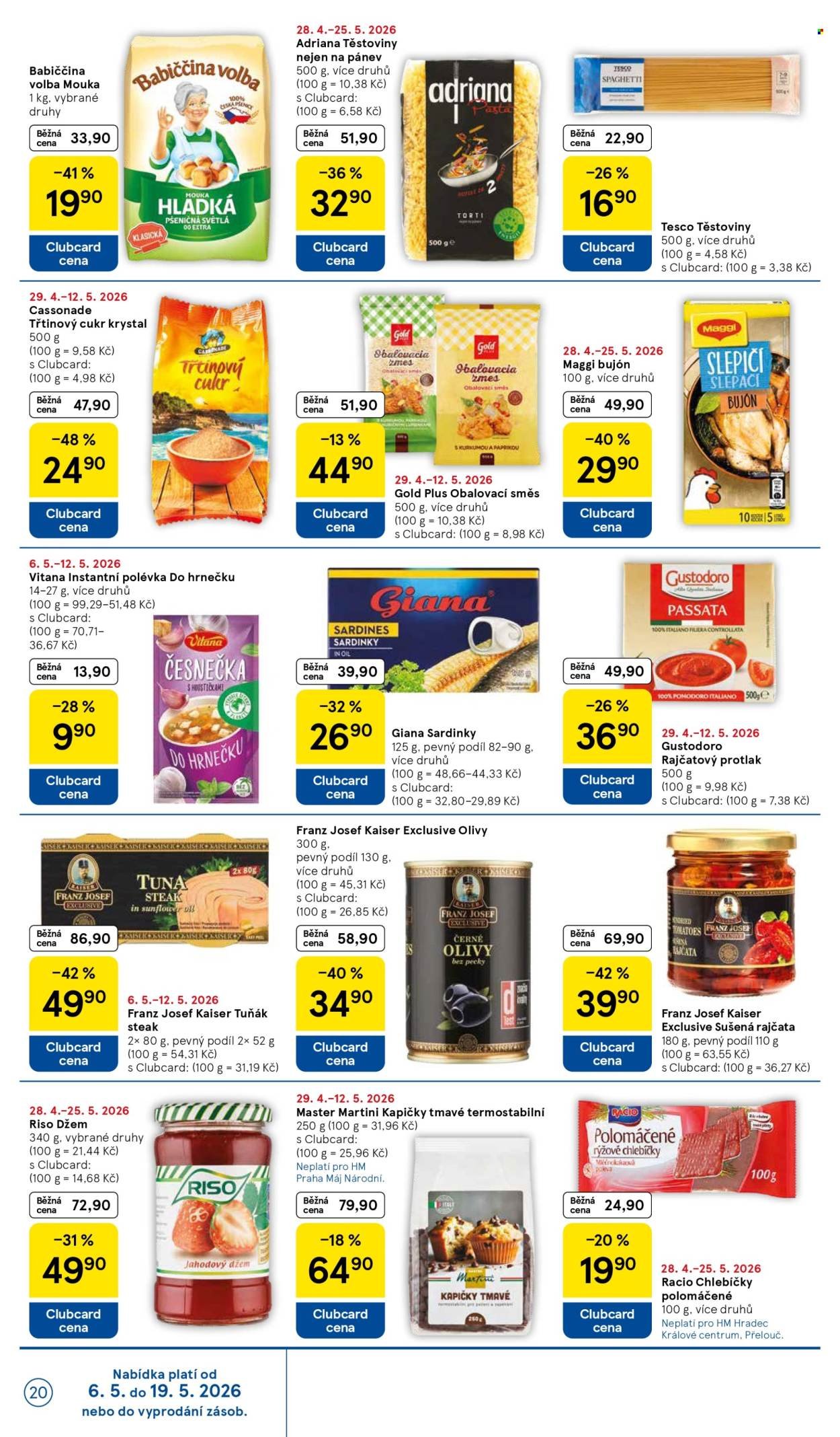 TESCO leták - Den matek 10. května (2026-05-06 - 2026-05-12)