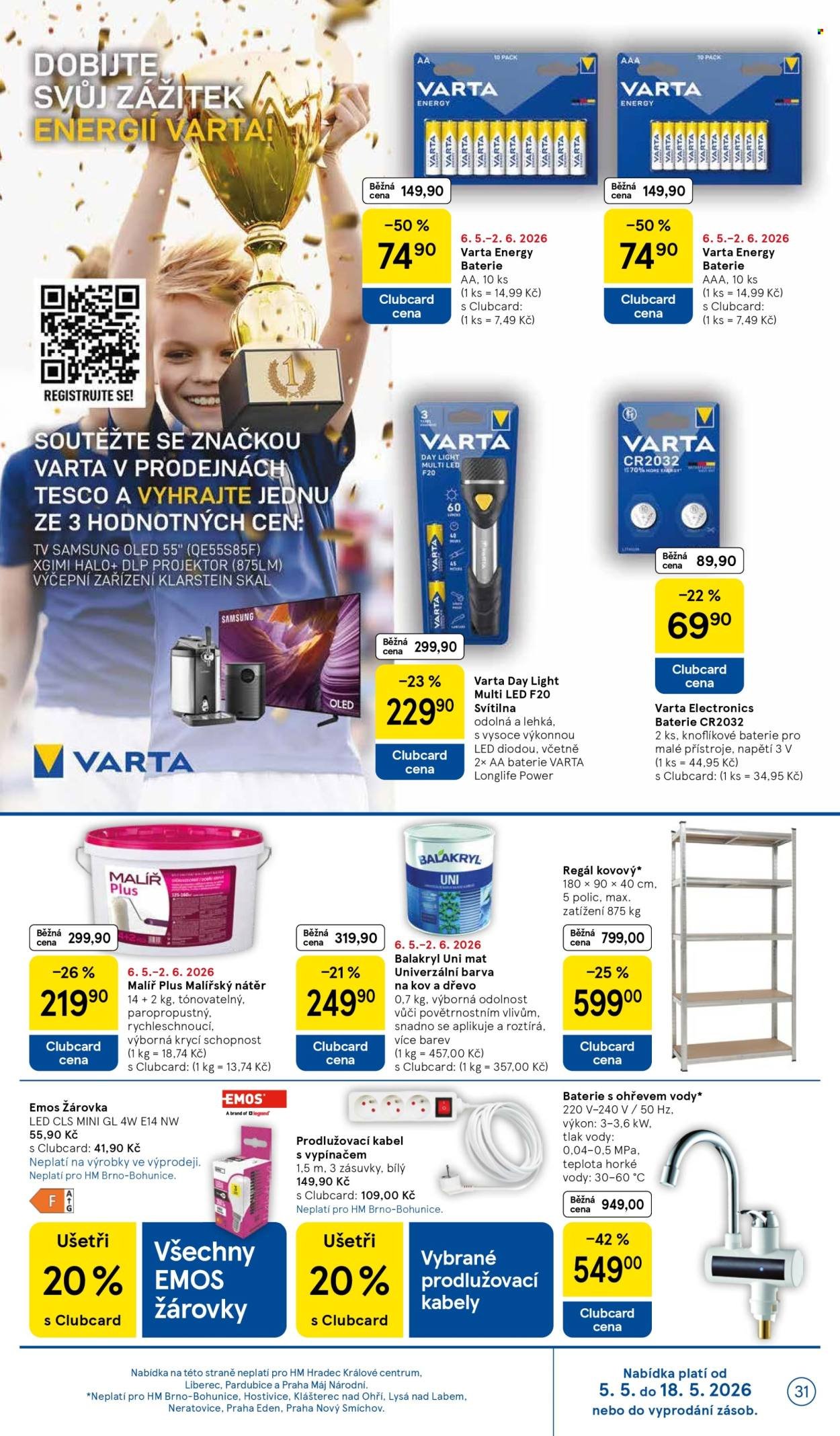 TESCO leták - Den matek 10. května (2026-05-06 - 2026-05-12)