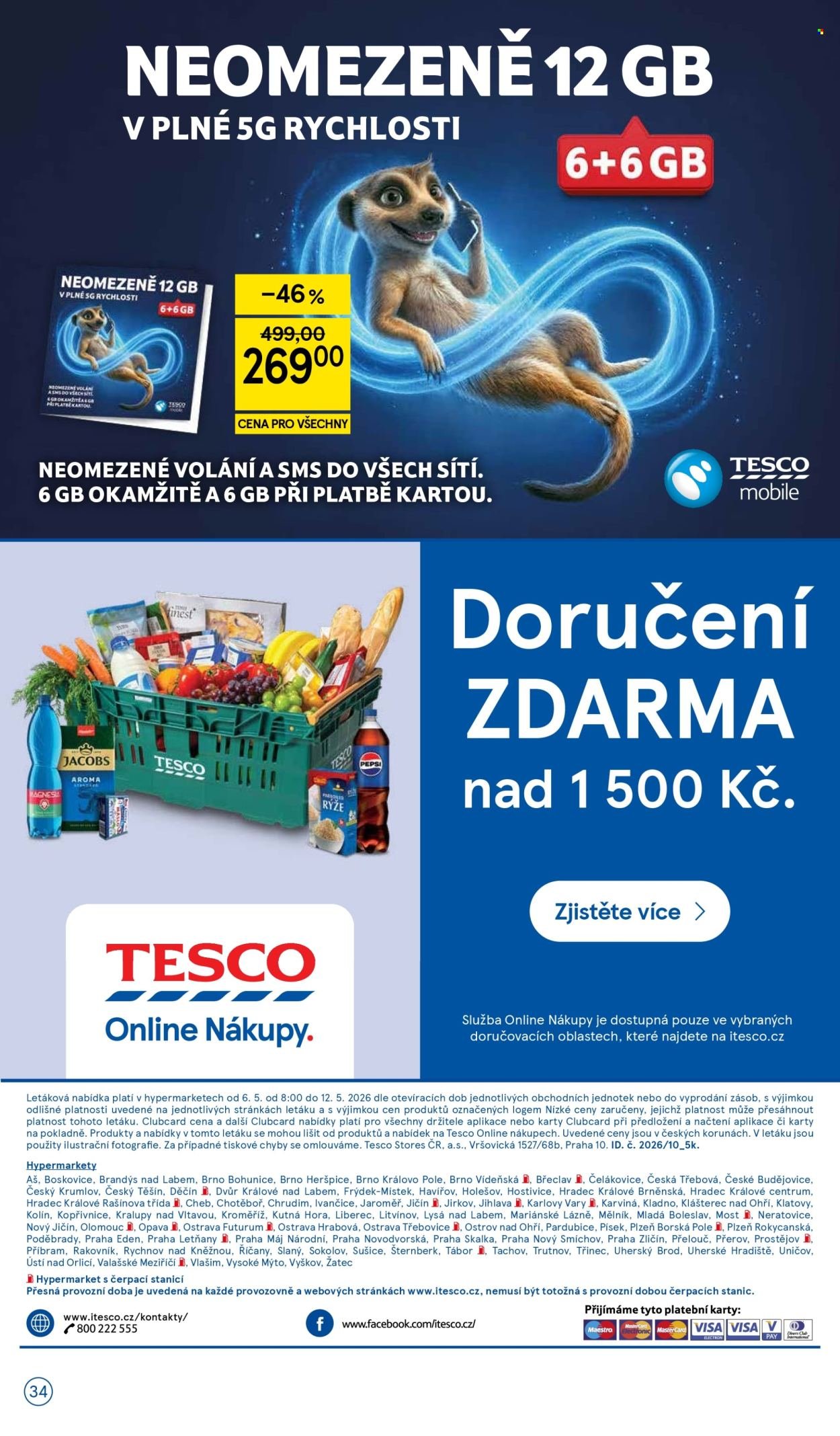 TESCO leták - Den matek 10. května (2026-05-06 - 2026-05-12)