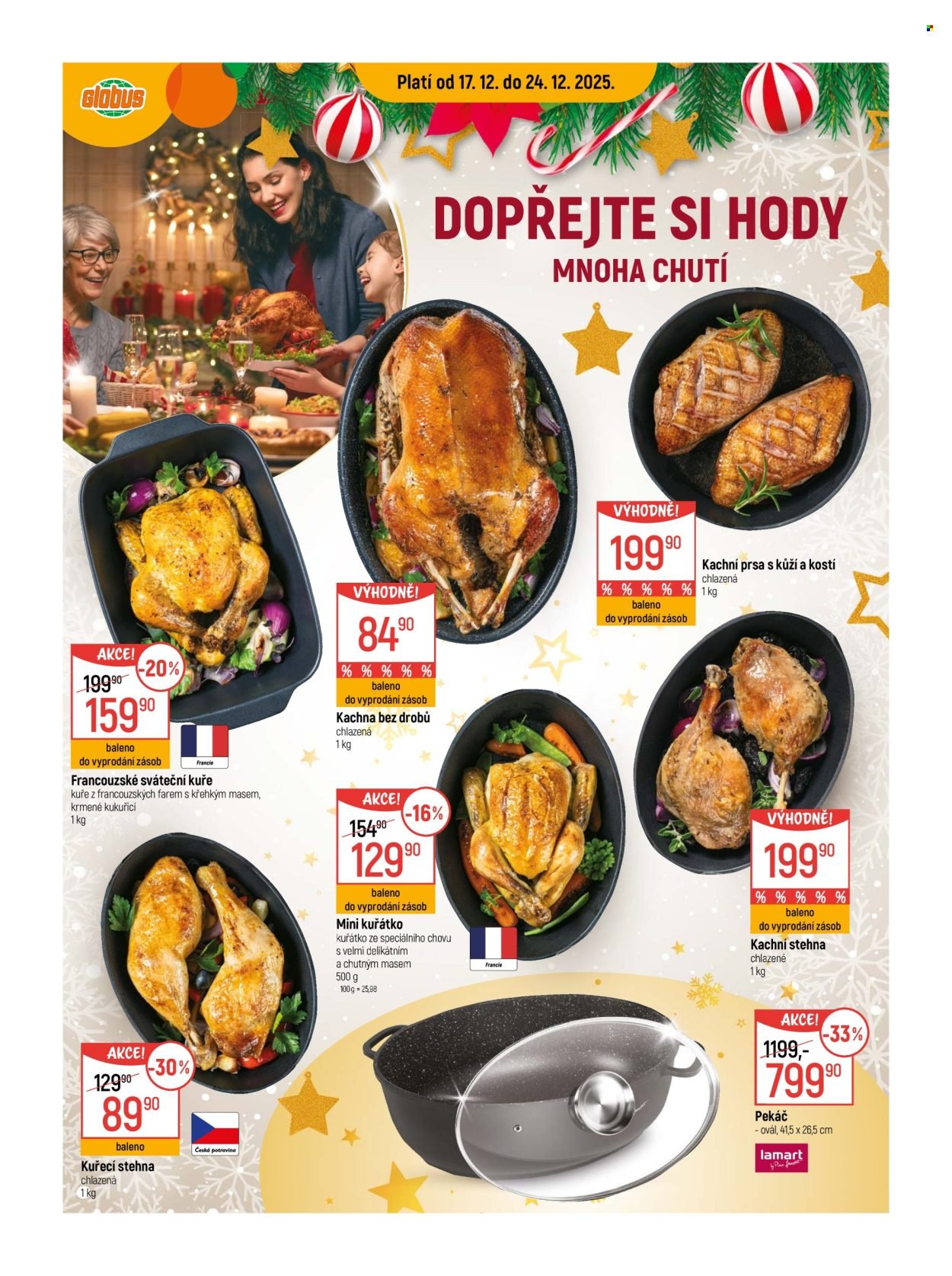 GLOBUS leták - Od středy 17.12.2025 (2025-12-17 - 2025-12-24)