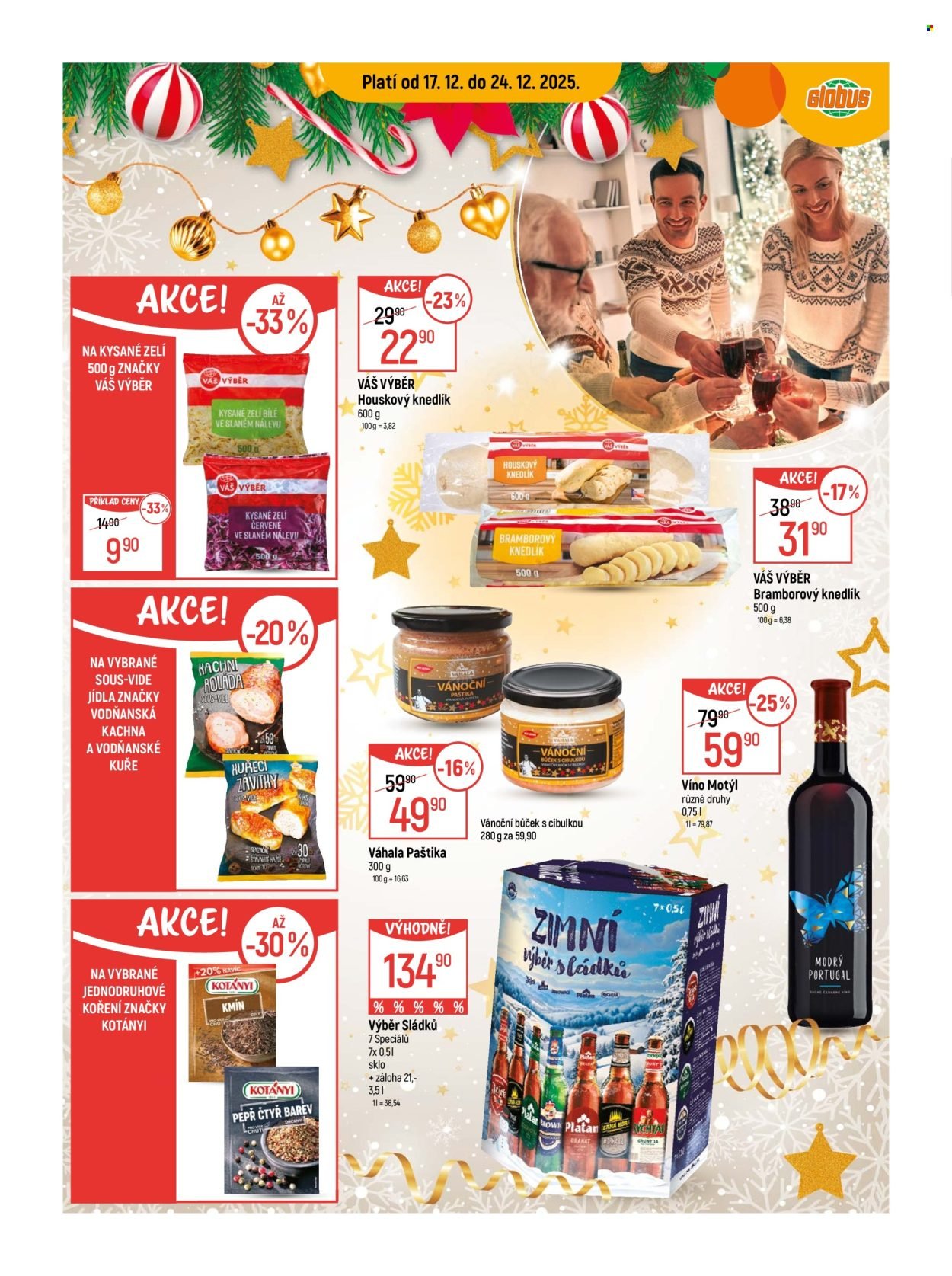 GLOBUS leták - Od středy 17.12.2025 (2025-12-17 - 2025-12-24)