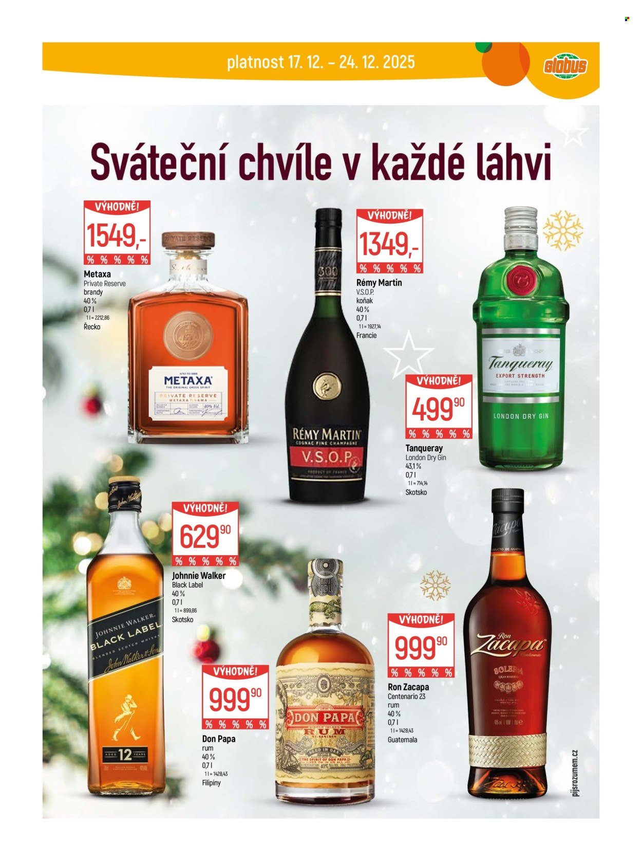 GLOBUS leták - Od středy 17.12.2025 (2025-12-17 - 2025-12-24)