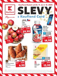 KAUFLAND leták - Slevy s Kaufland Card (2025-11-26 - 2025-12-02)