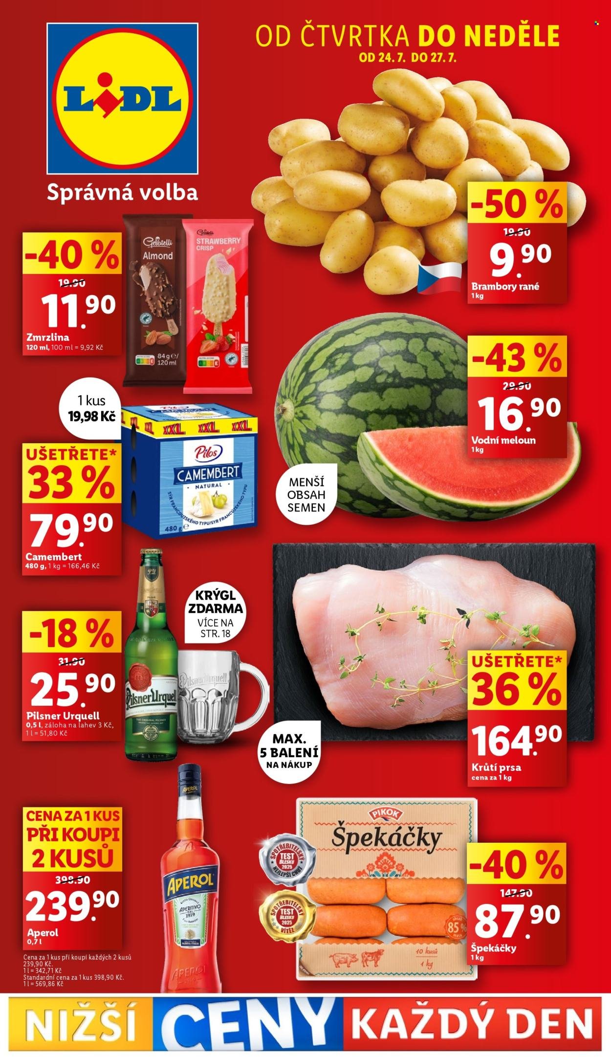 LIDL leták - Od čtvrtka 24.7.2025 (2025-07-24 - 2025-07-27)