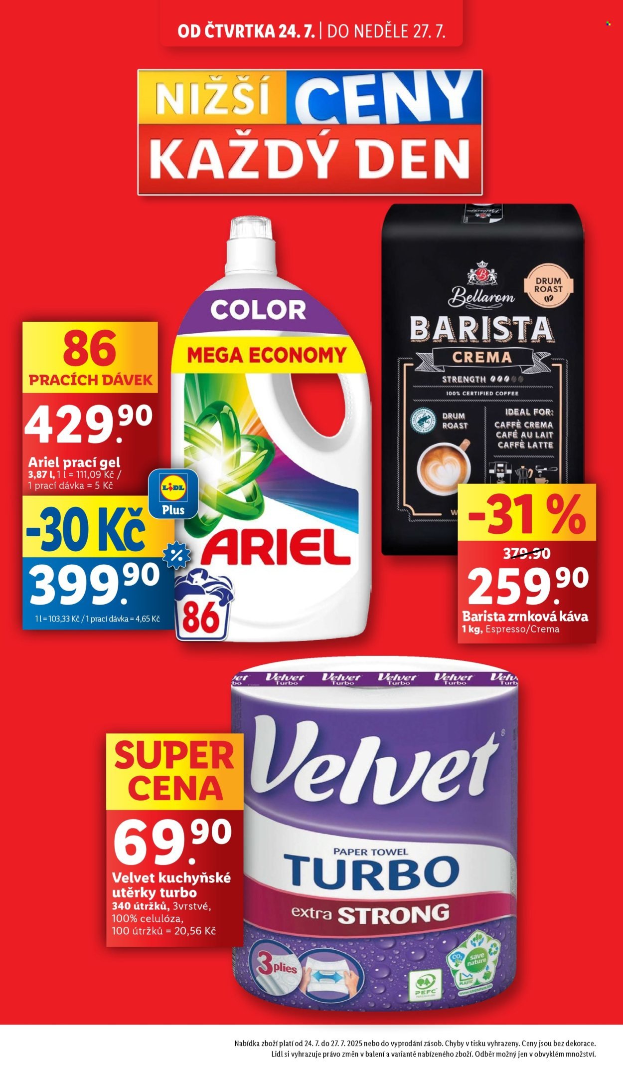 LIDL leták - Od čtvrtka 24.7.2025 (2025-07-24 - 2025-07-27)