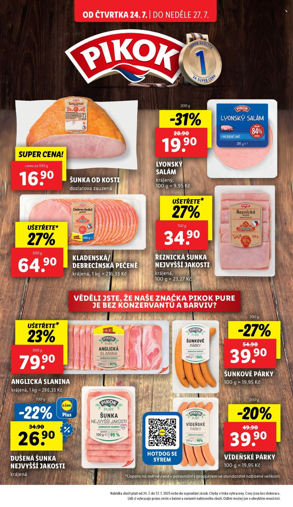 LIDL leták - Od čtvrtka 24.7.2025 (2025-07-24 - 2025-07-27)