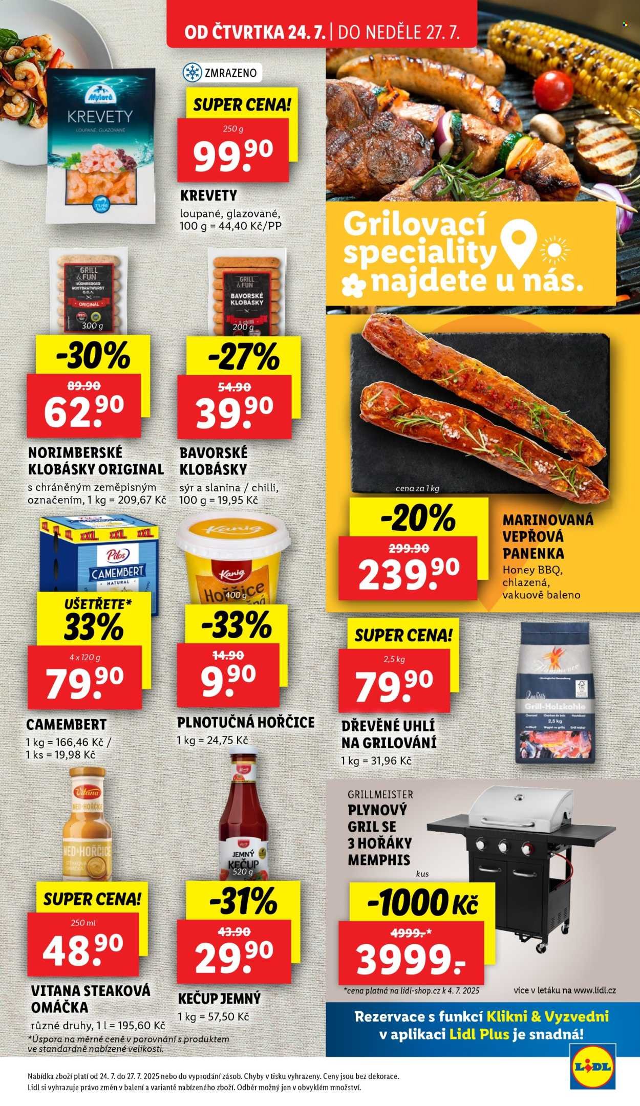 LIDL leták - Od čtvrtka 24.7.2025 (2025-07-24 - 2025-07-27)
