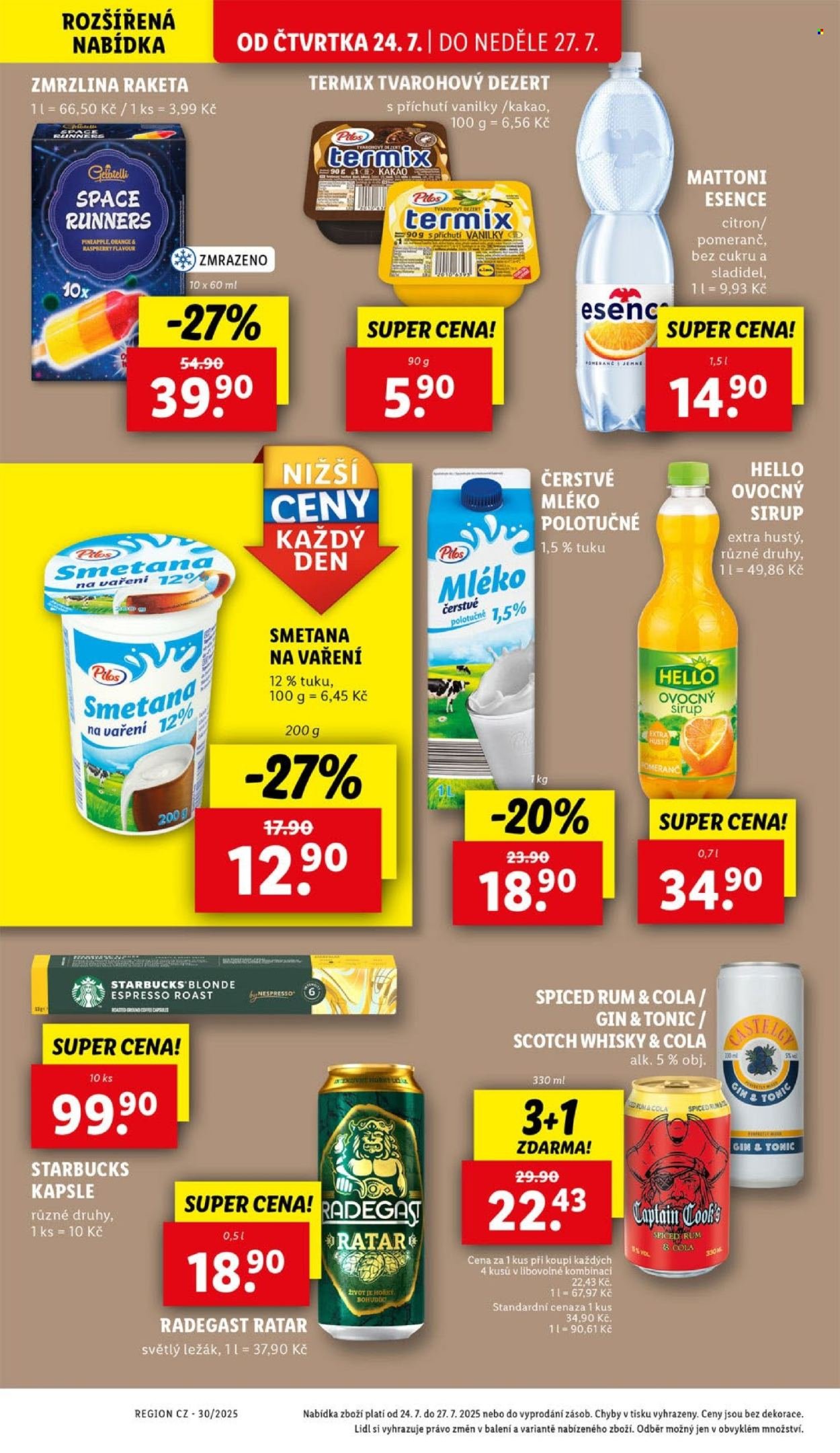 LIDL leták - Od čtvrtka 24.7.2025 (2025-07-24 - 2025-07-27)