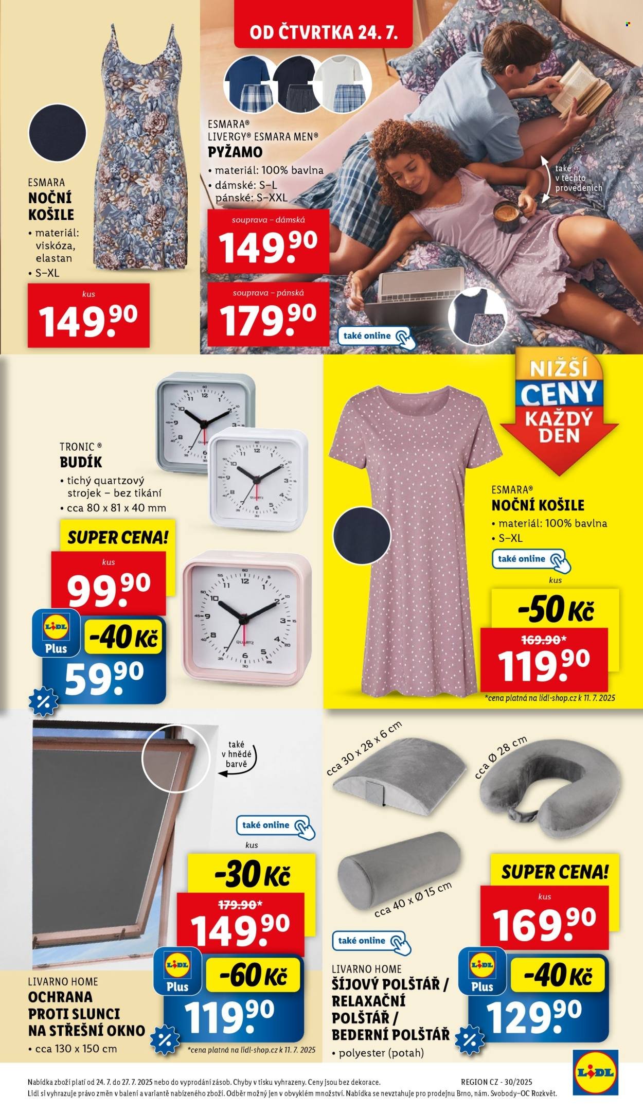 LIDL leták - Od čtvrtka 24.7.2025 (2025-07-24 - 2025-07-27)