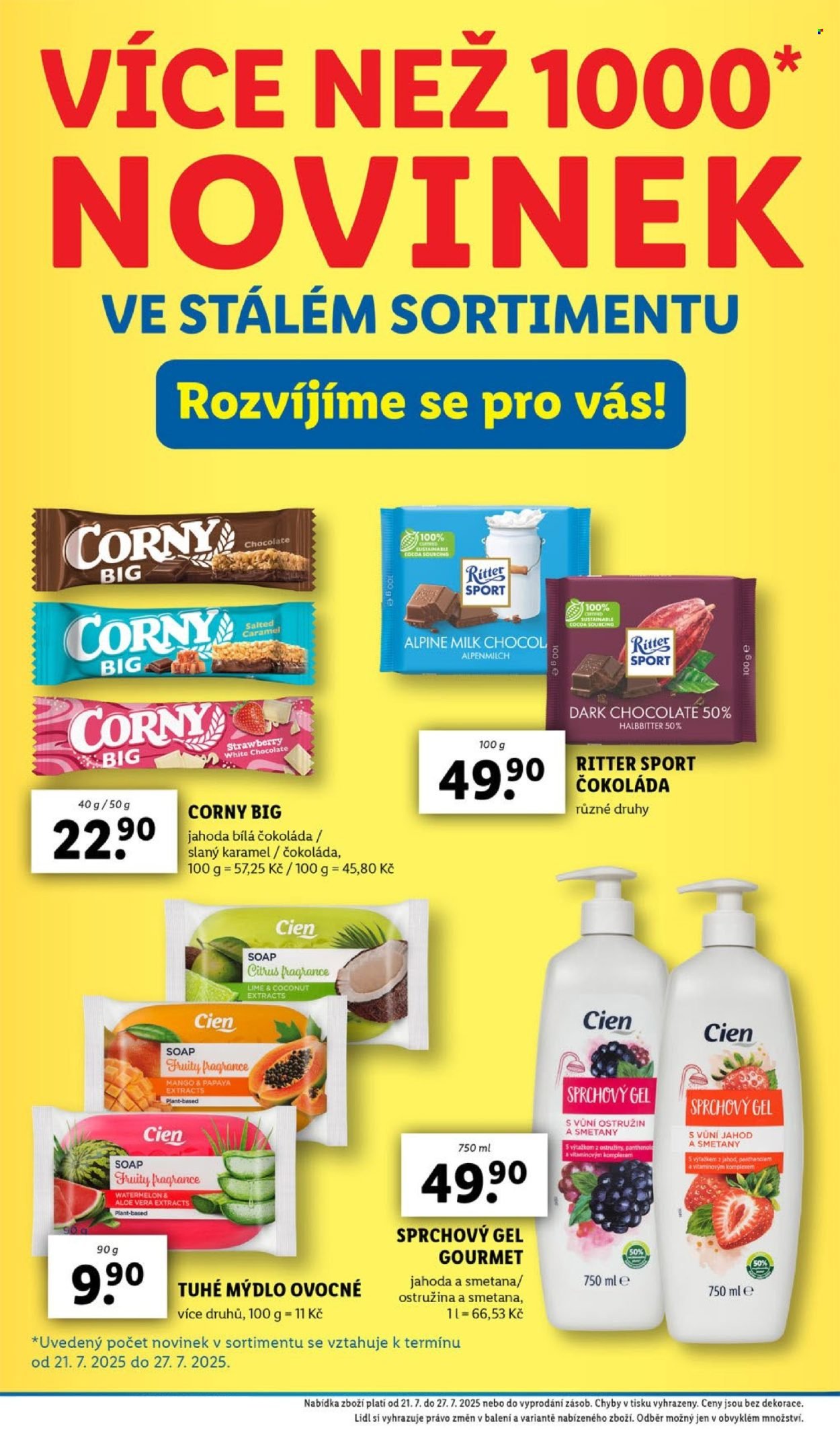 LIDL leták - Od čtvrtka 24.7.2025 (2025-07-24 - 2025-07-27)