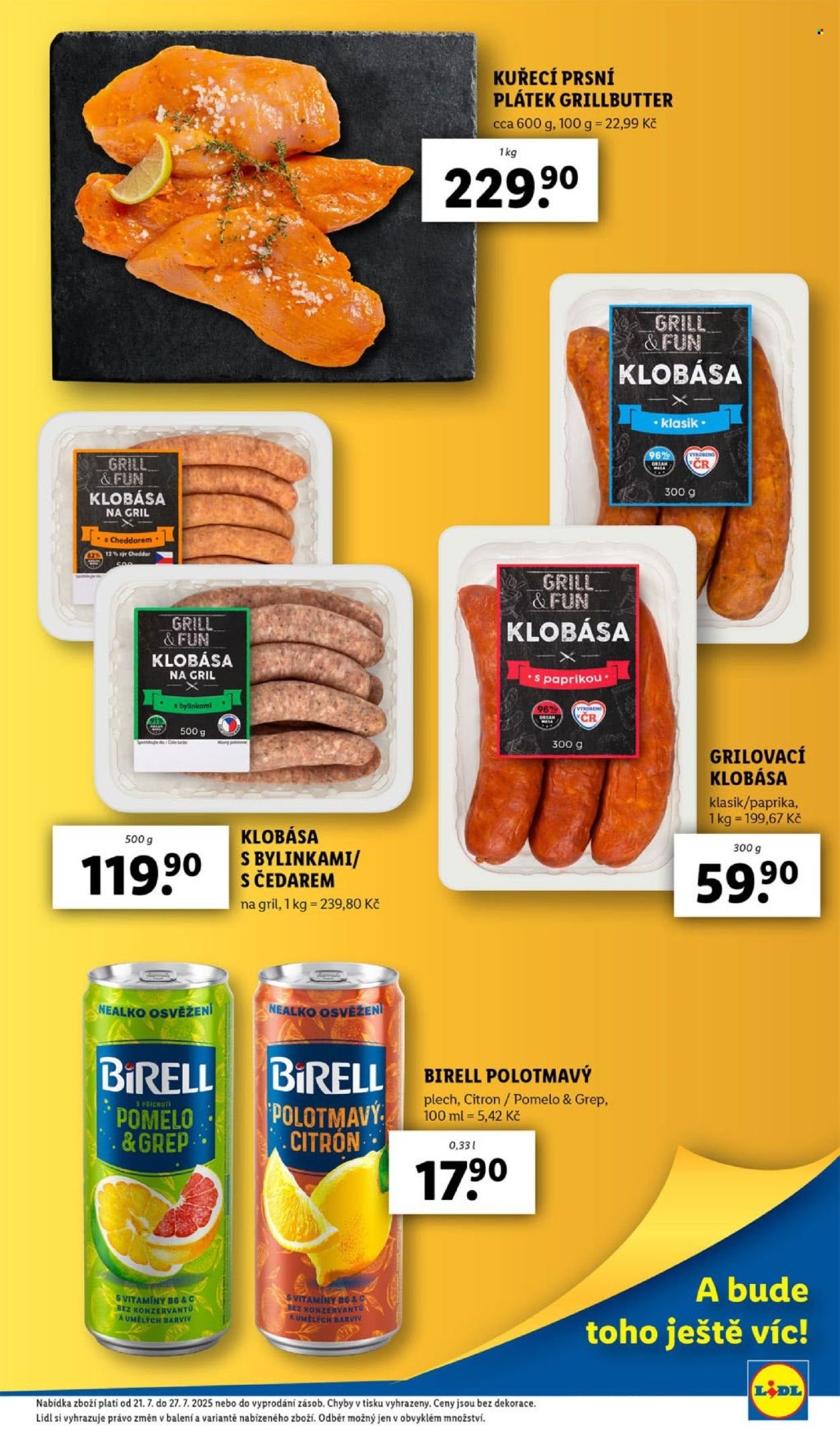 LIDL leták - Od čtvrtka 24.7.2025 (2025-07-24 - 2025-07-27)