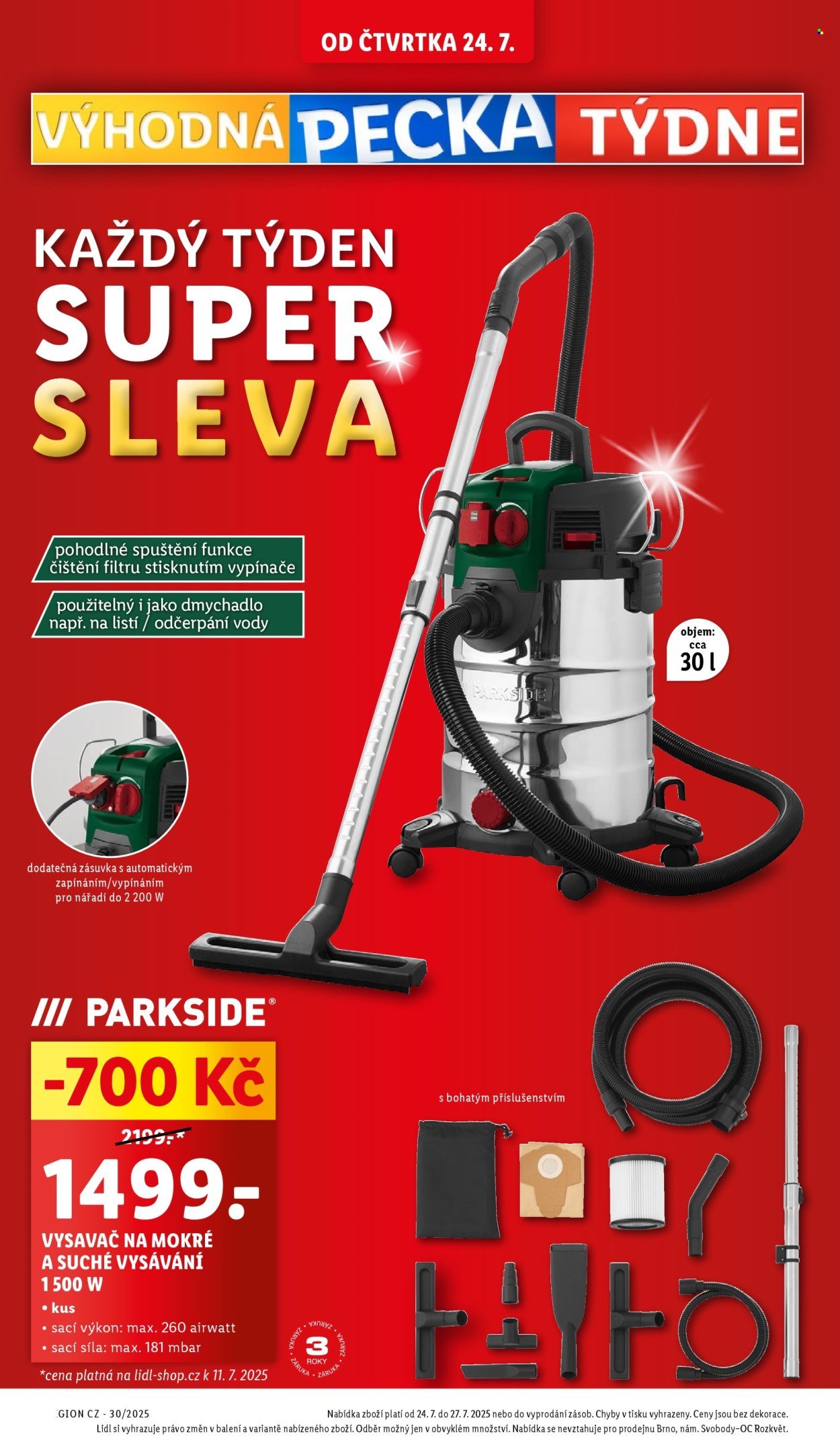 LIDL leták - Od čtvrtka 24.7.2025 (2025-07-24 - 2025-07-27)