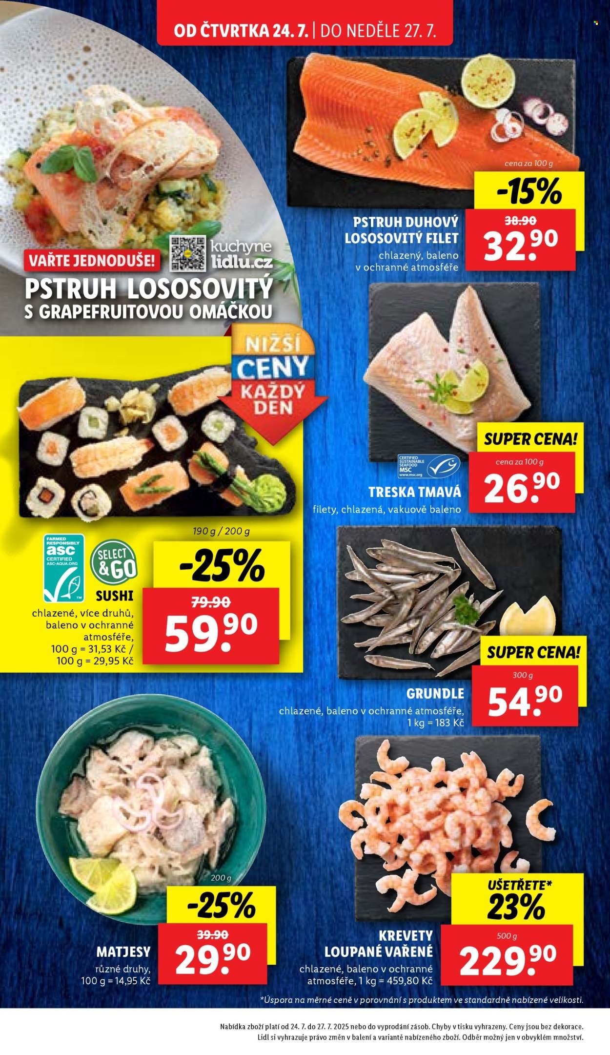 LIDL leták - Od čtvrtka 24.7.2025 (2025-07-24 - 2025-07-27)