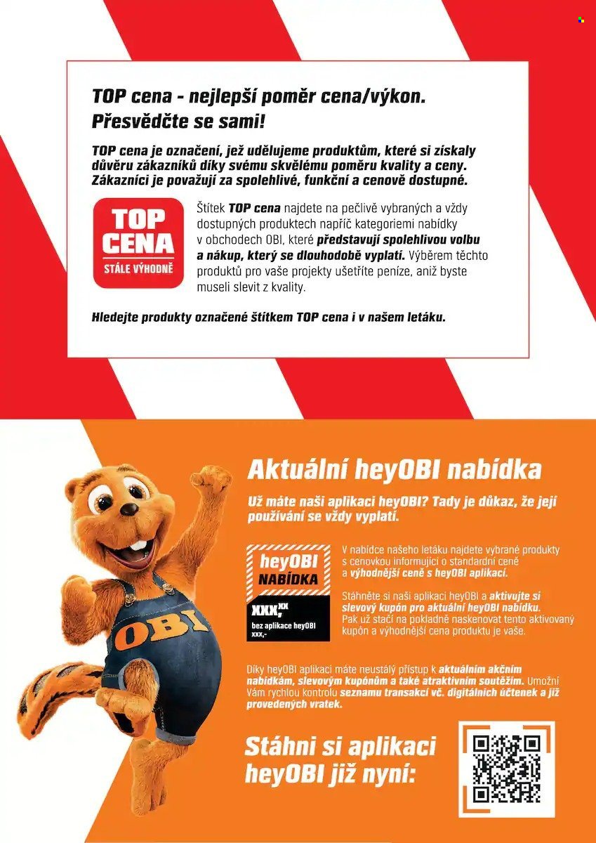 OBI leták - Pusťte se do toho naplno