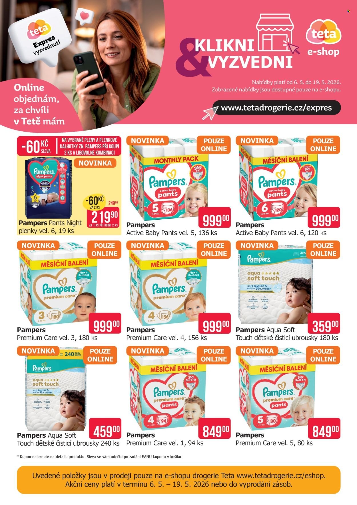 TETA DROGERIE leták - Od středy 6.5.2026 (2026-05-06 - 2026-05-19)