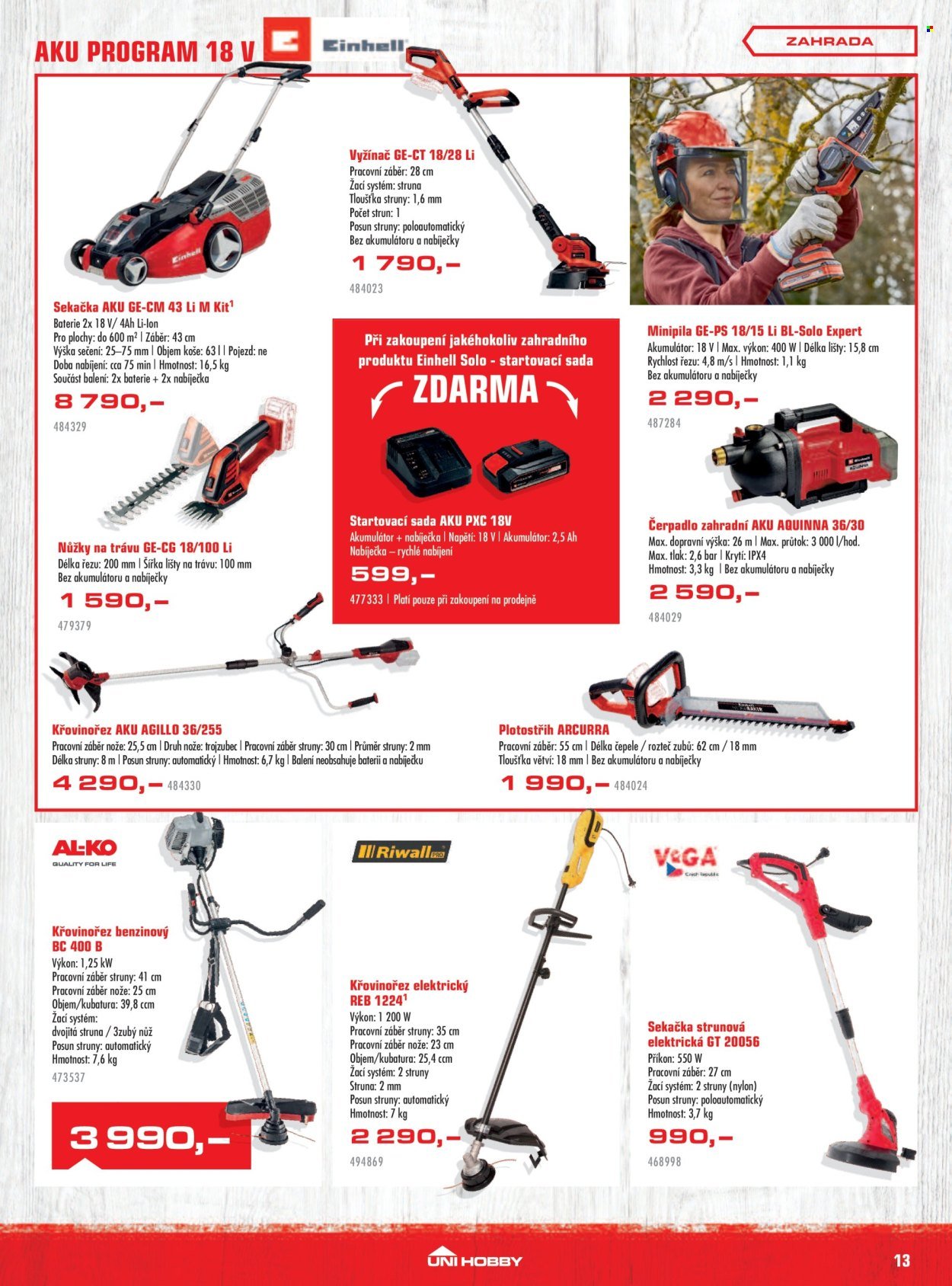 UNI HOBBY leták - Pohoda na zahradě (2026-04-30 - 2026-05-24)