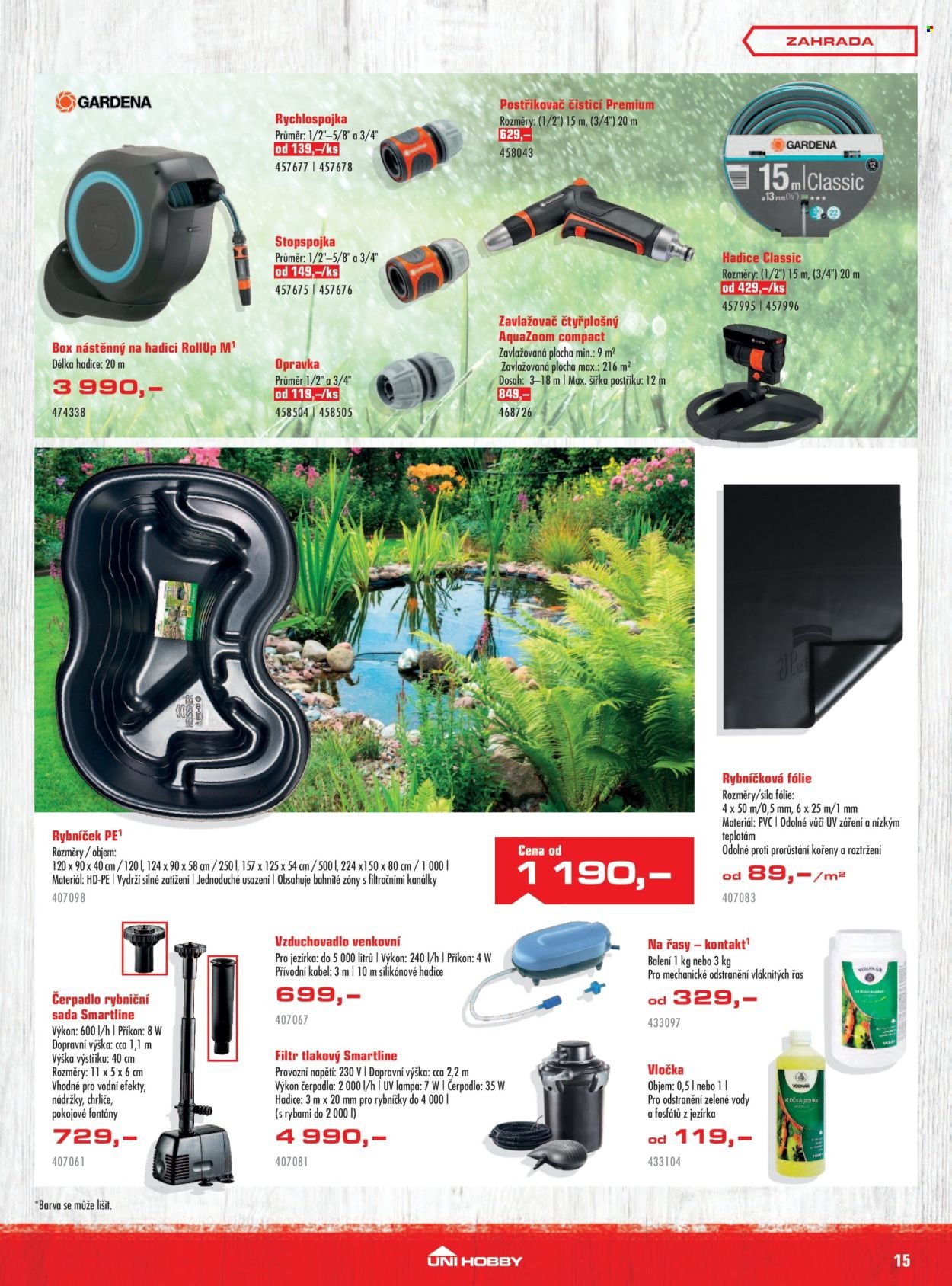 UNI HOBBY leták - Pohoda na zahradě (2026-04-30 - 2026-05-24)