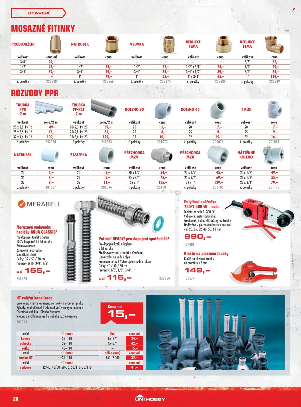 UNI HOBBY leták - Pohoda na zahradě (2026-04-30 - 2026-05-24)