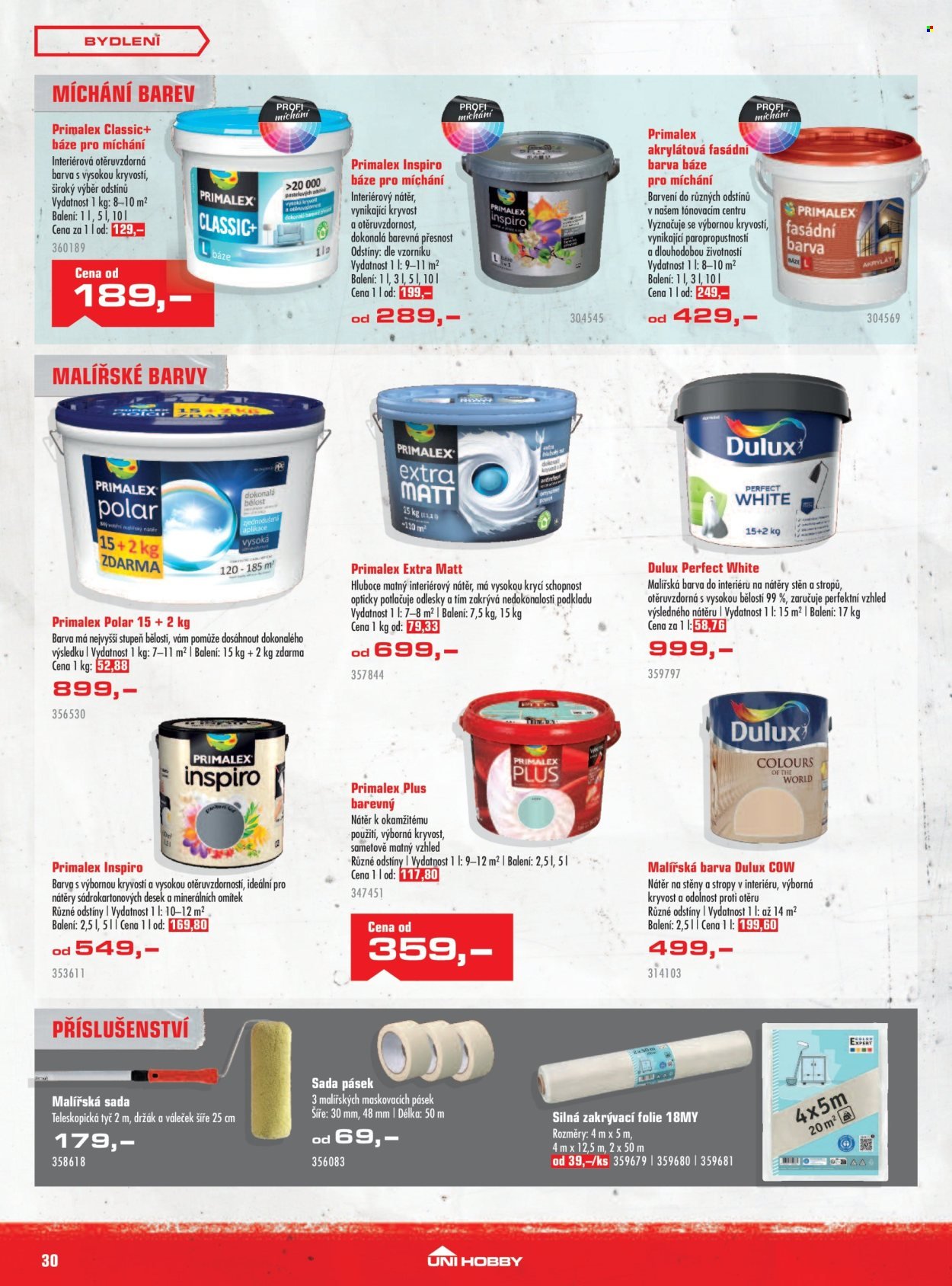 UNI HOBBY leták - Pohoda na zahradě (2026-04-30 - 2026-05-24)