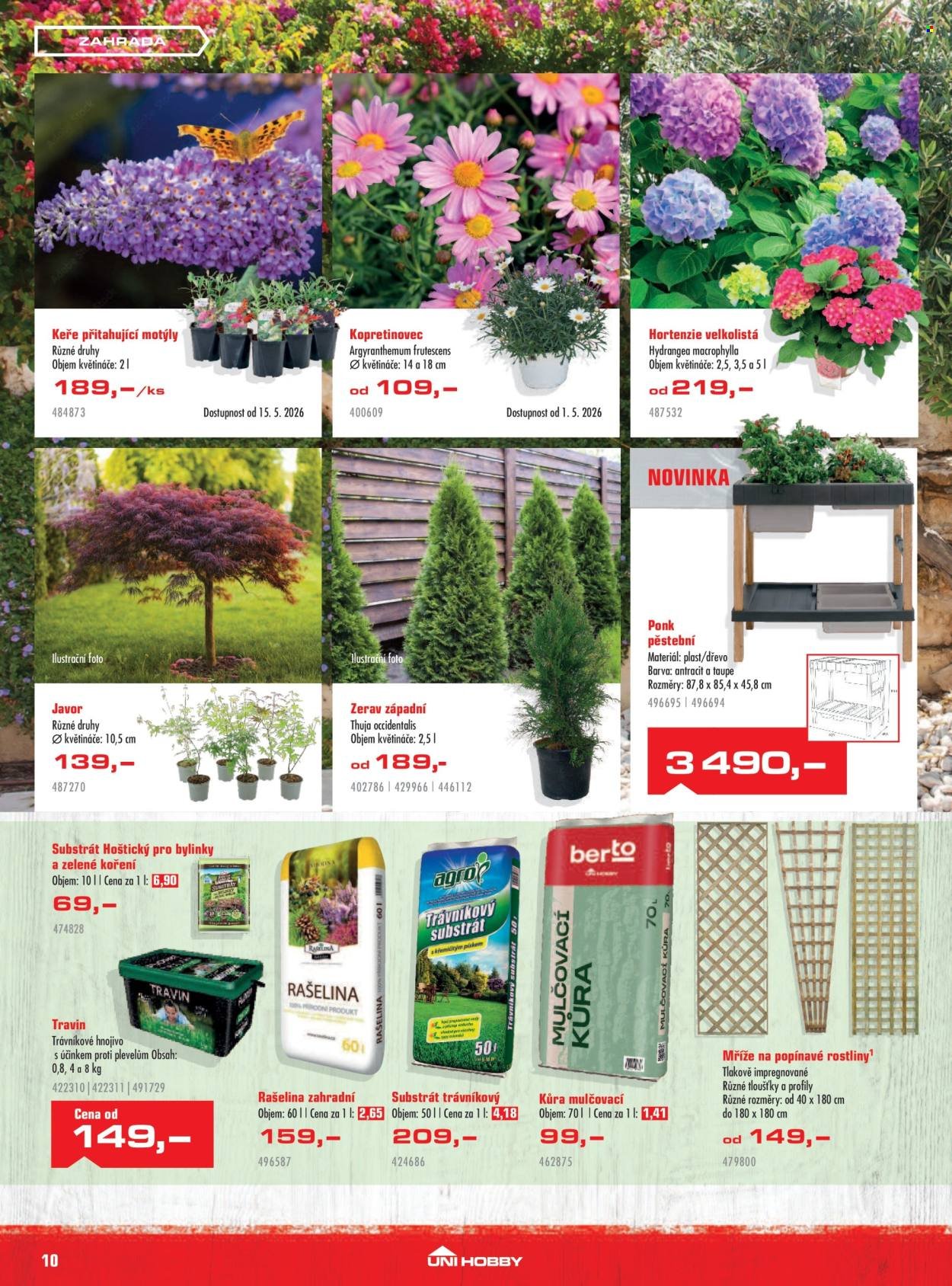 UNI HOBBY leták - Pohoda na zahradě (2026-04-30 - 2026-05-24)