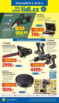 LIDL leták - Hity týdne se slevou až 2500 Kč (2026-02-09 - 2026-02-15)