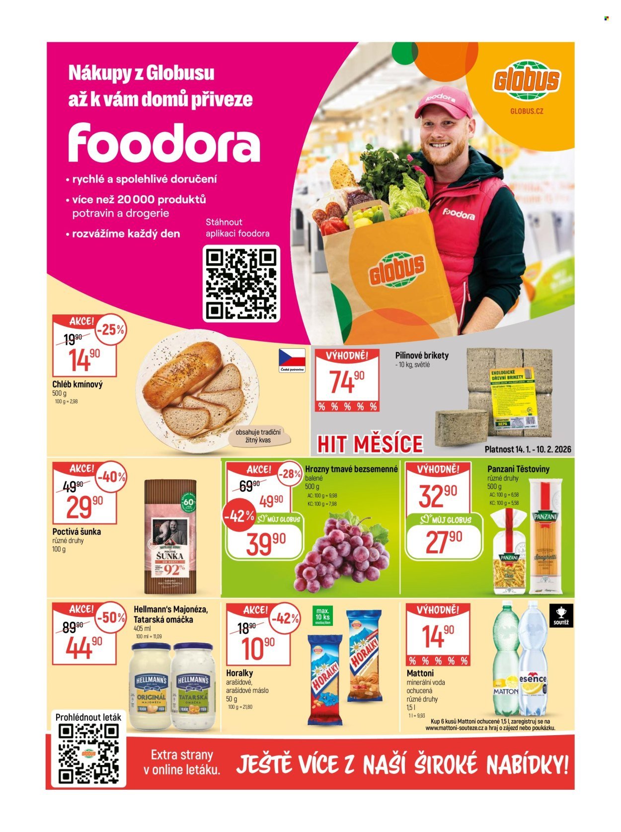 GLOBUS leták - Od středy 14.1.2026 (2026-01-14 - 2026-01-20)