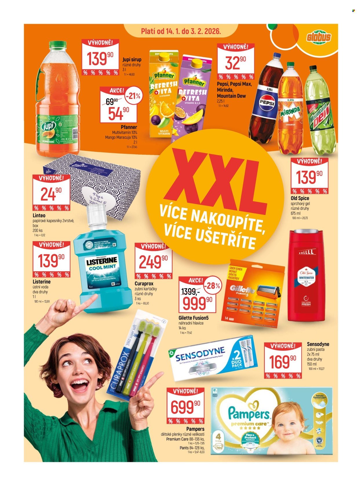 GLOBUS leták - Od středy 14.1.2026 (2026-01-14 - 2026-01-20)
