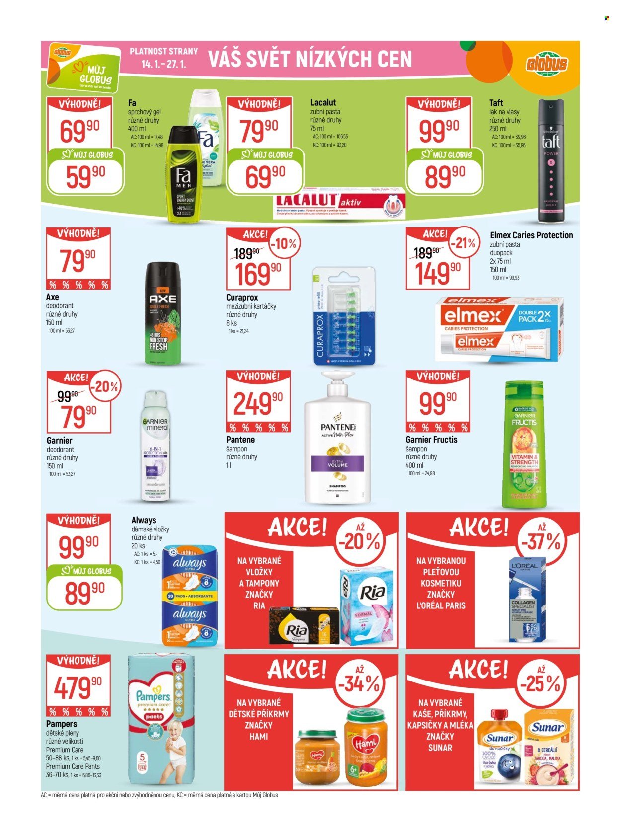 GLOBUS leták - Od středy 14.1.2026 (2026-01-14 - 2026-01-20)