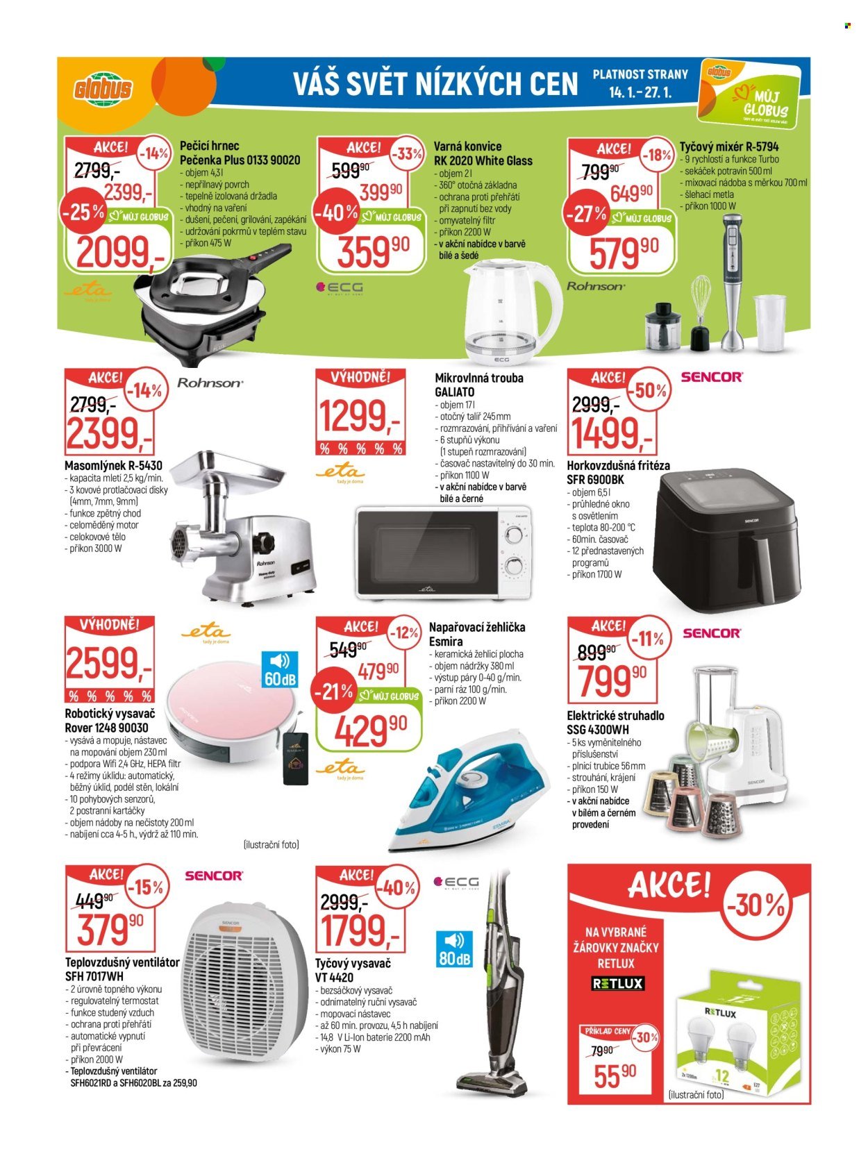 GLOBUS leták - Od středy 14.1.2026 (2026-01-14 - 2026-01-20)