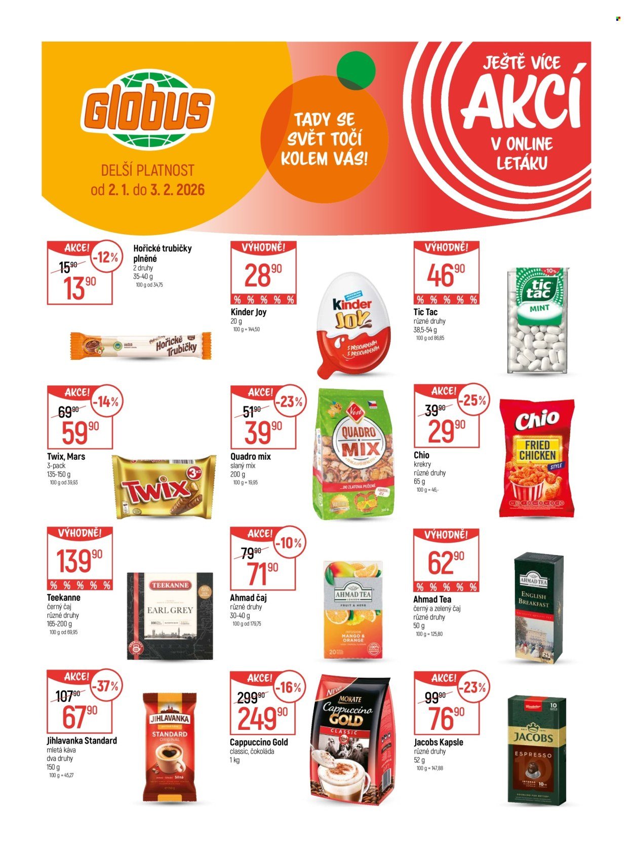 GLOBUS leták - Od středy 14.1.2026 (2026-01-14 - 2026-01-20)