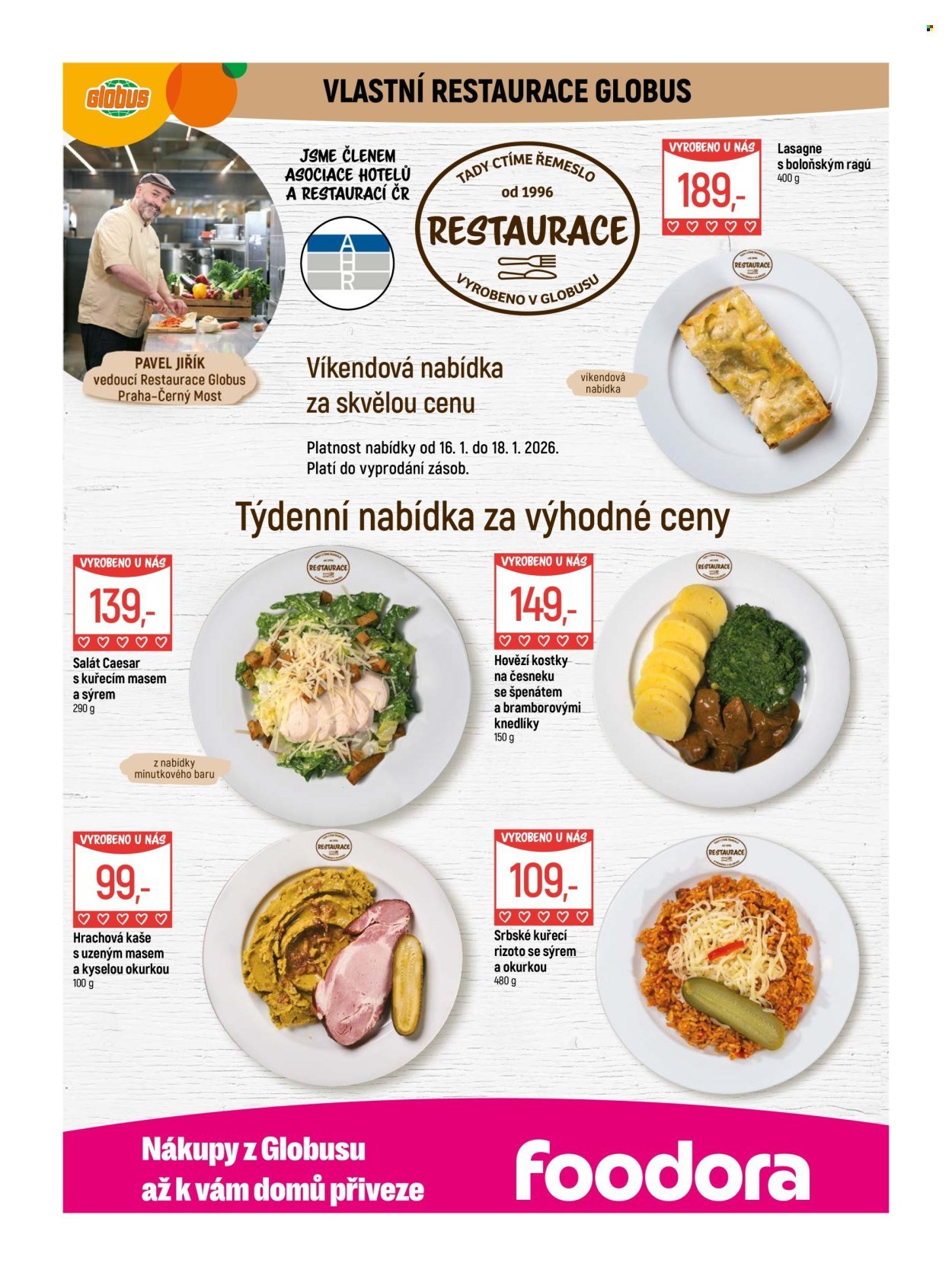 GLOBUS leták - Od středy 14.1.2026 (2026-01-14 - 2026-01-20)